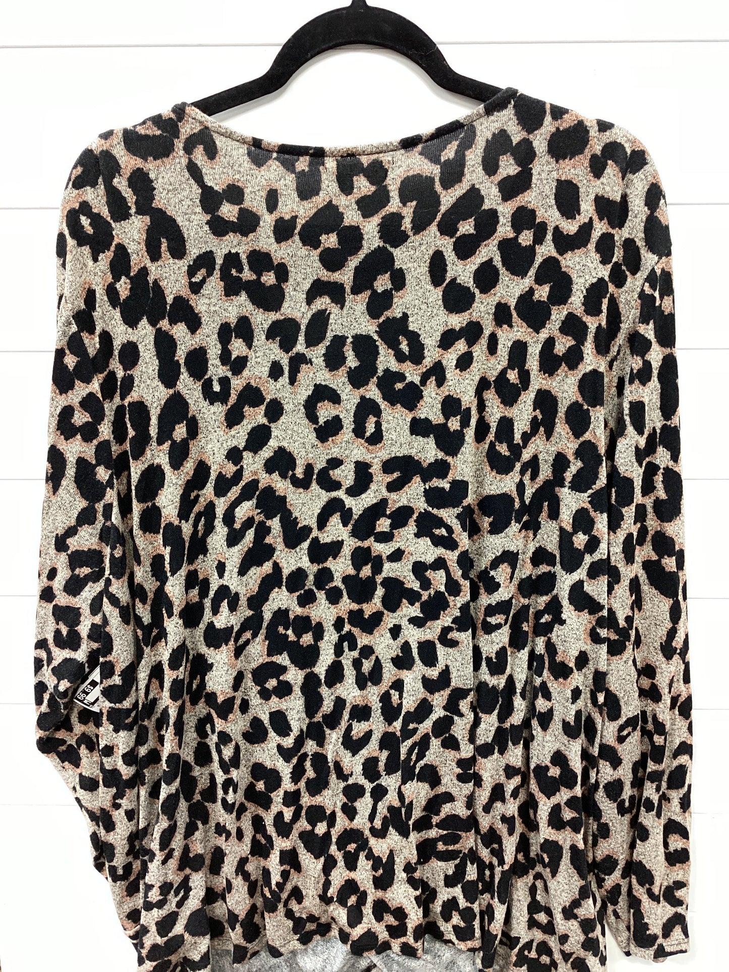 Top Ls By Maurices In Animal Print, Size:4X