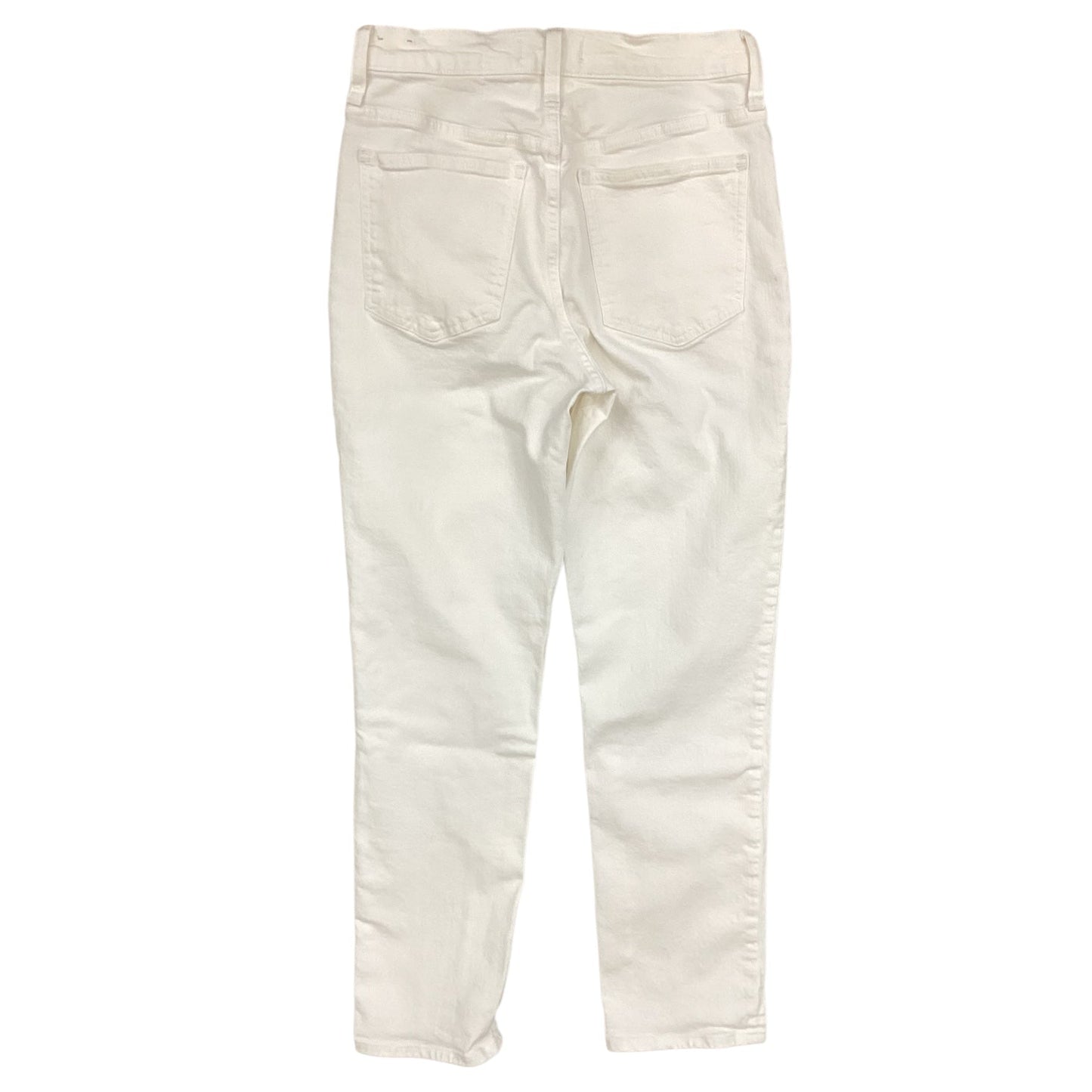 Jeans Straight By Madewell In White, Size:4