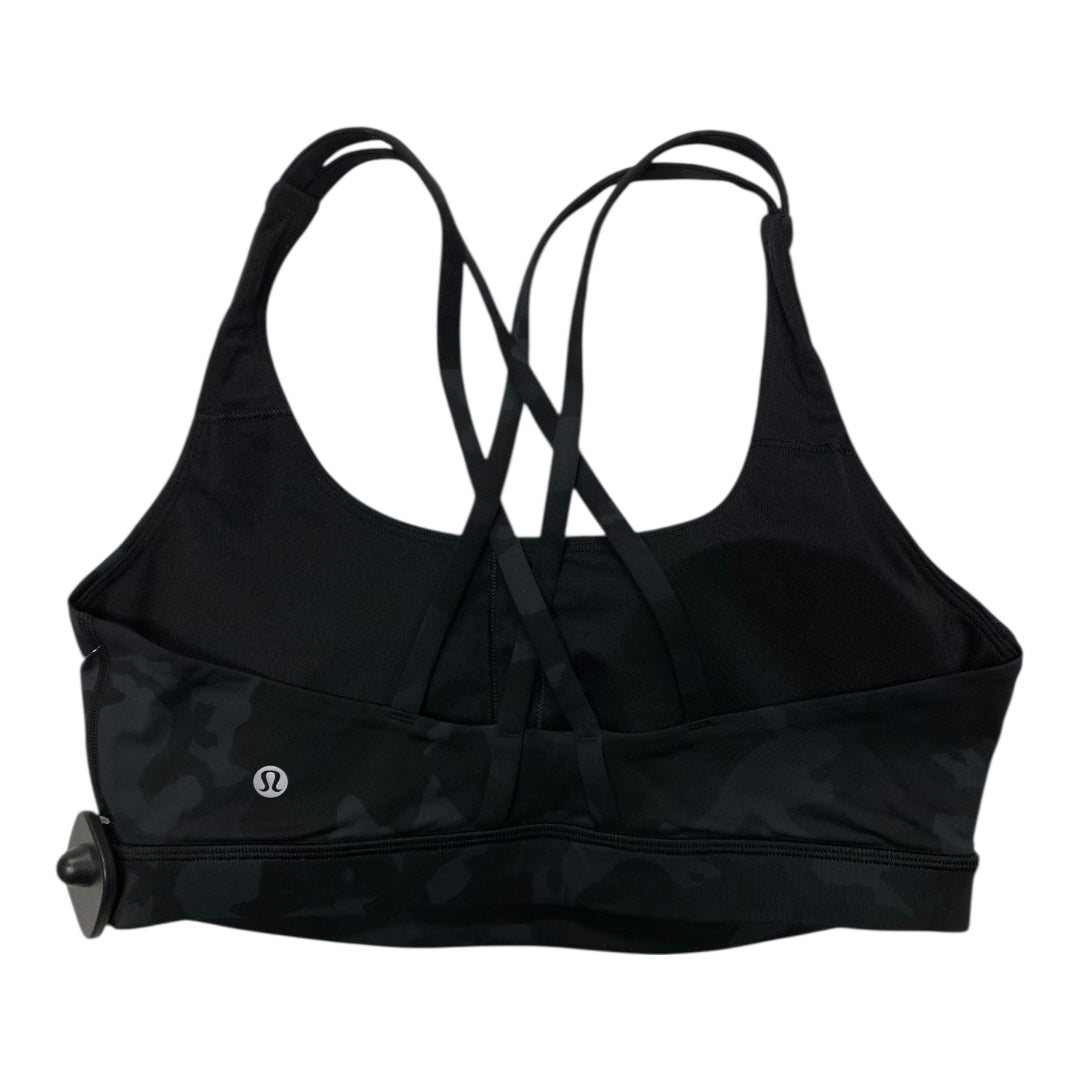 Athletic Bra By Lululemon In Camouflage Print, Size:10