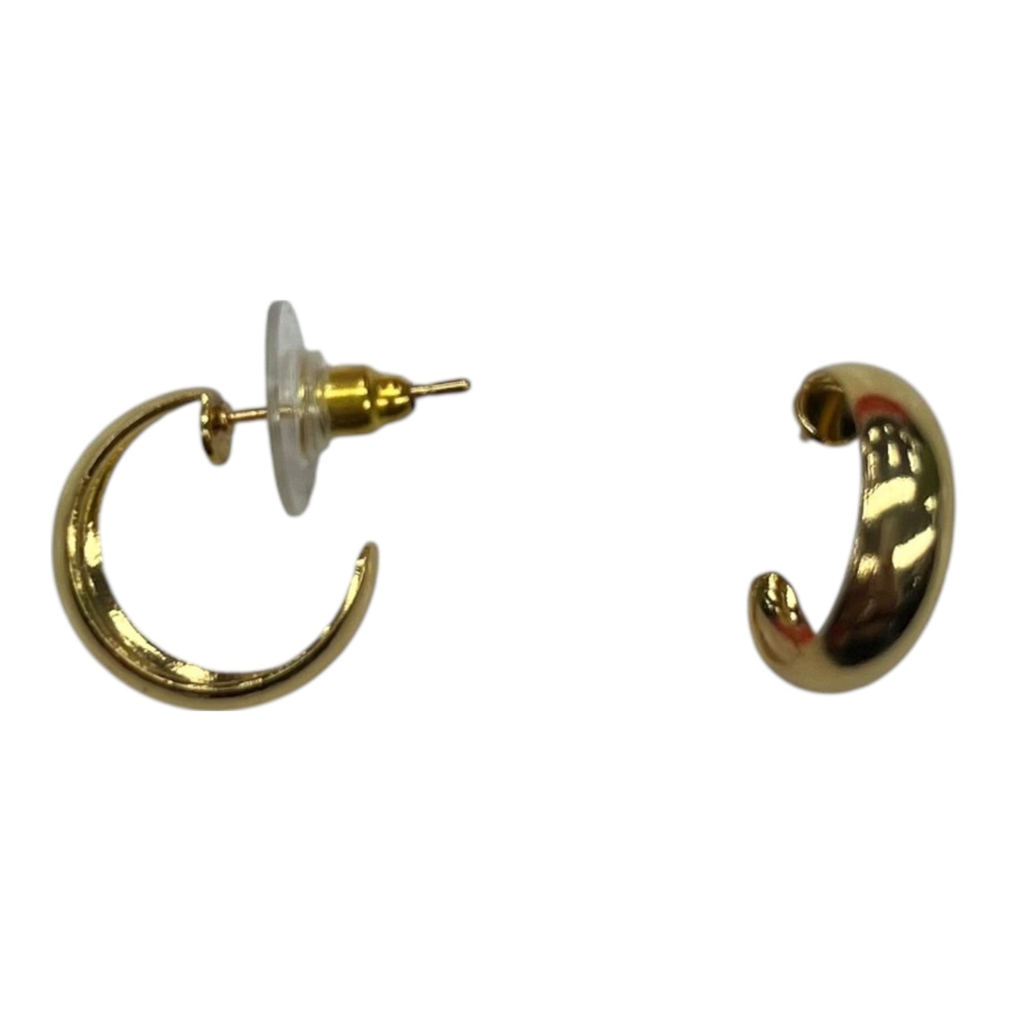 Earrings Hoop By Clothes Mentor In Gold