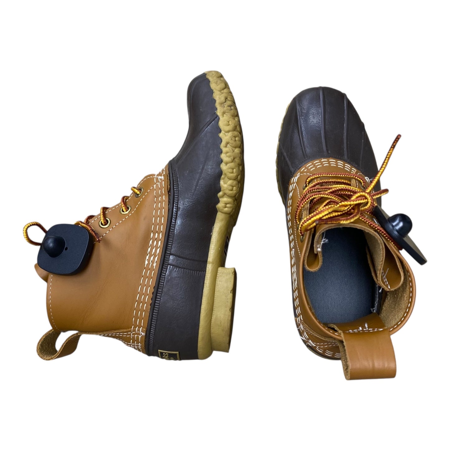 Boots Ankle Flats By L.L. Bean In Brown, Size:6