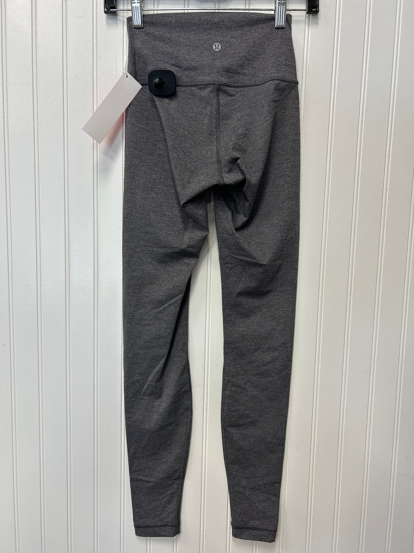 Athletic Leggings By Lululemon In Grey, Size:4