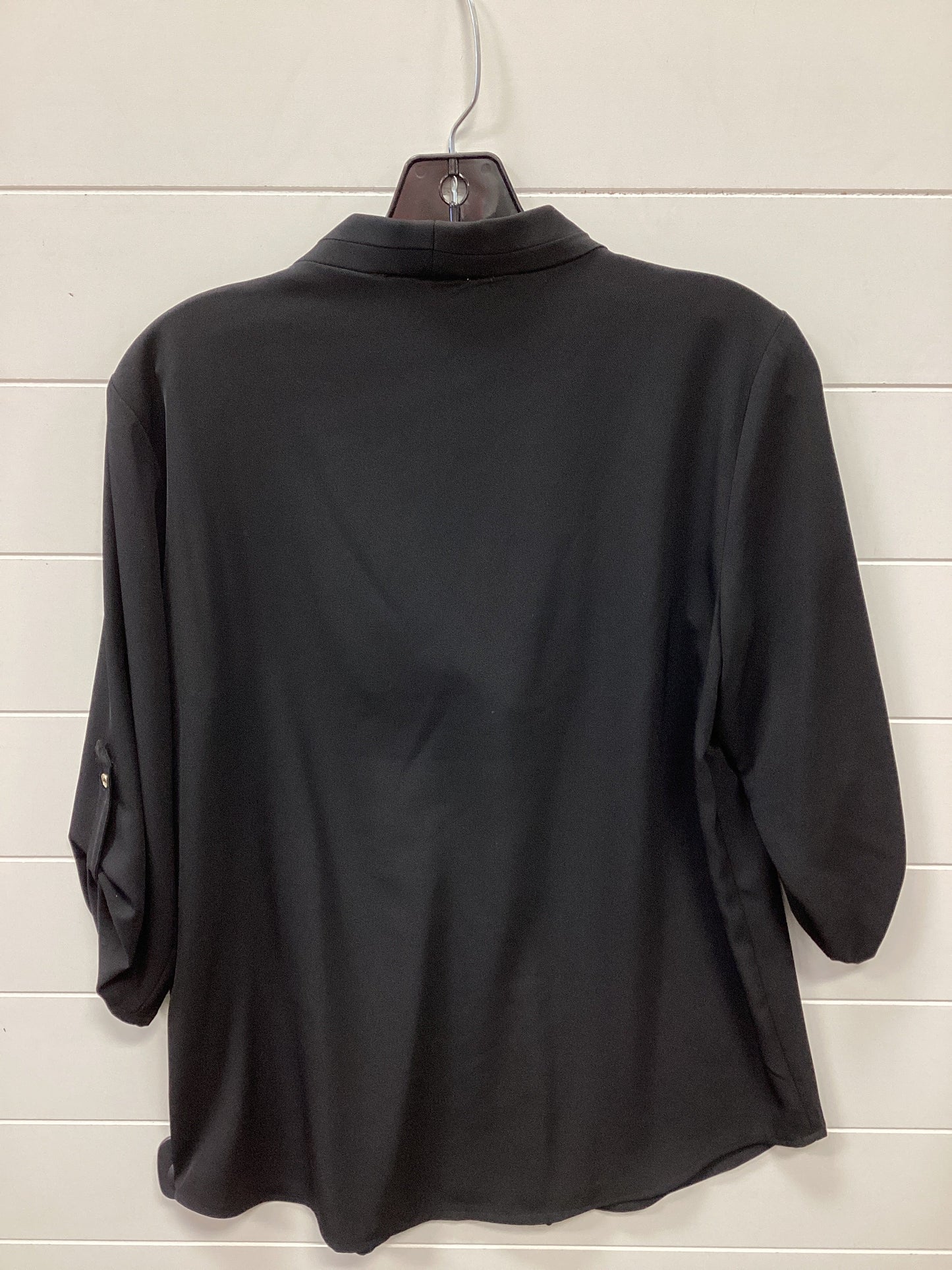Top Ls By Calvin Klein In Black, Size:M