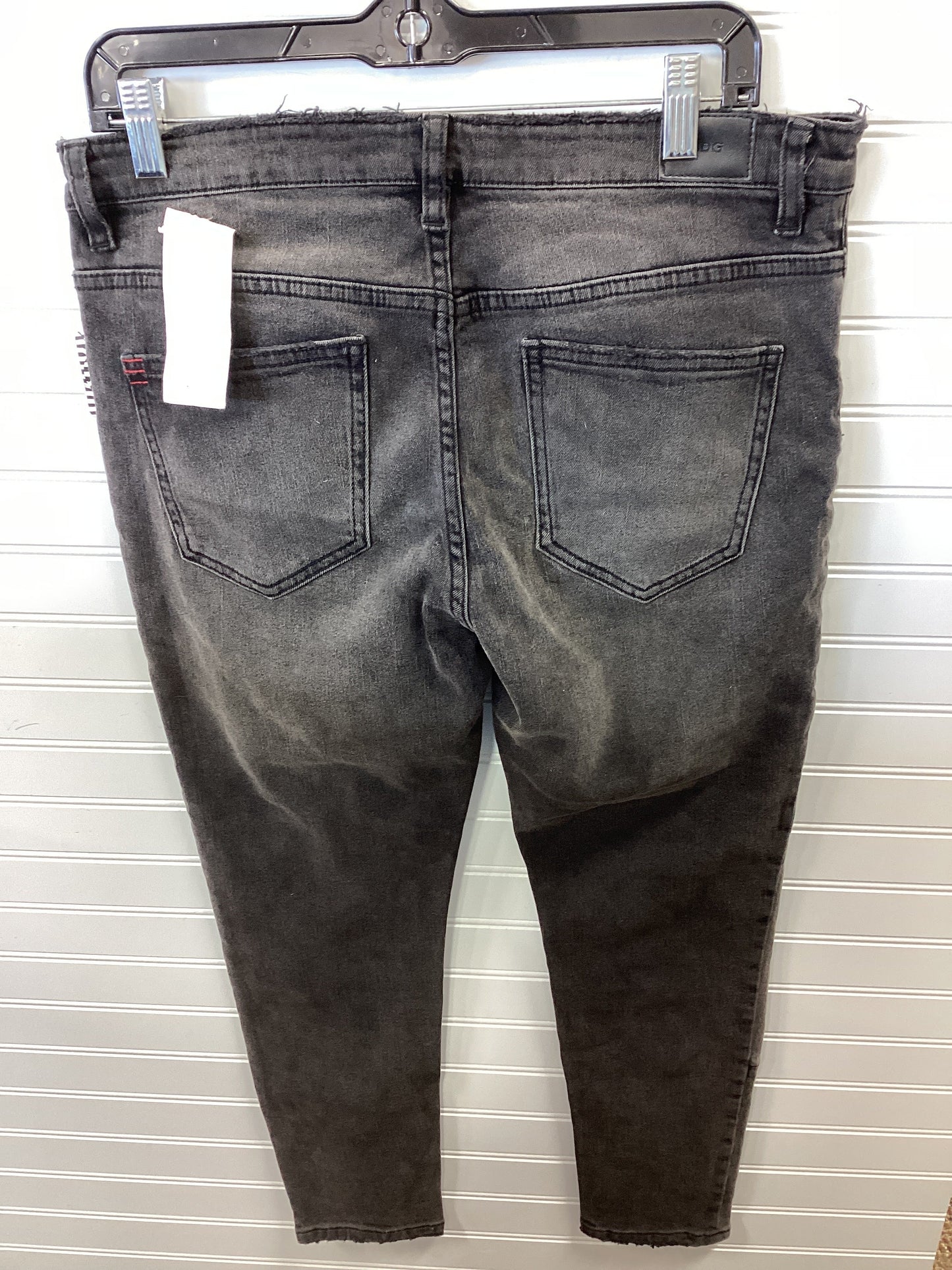 Jeans Skinny By Bdg In Black Denim, Size:6