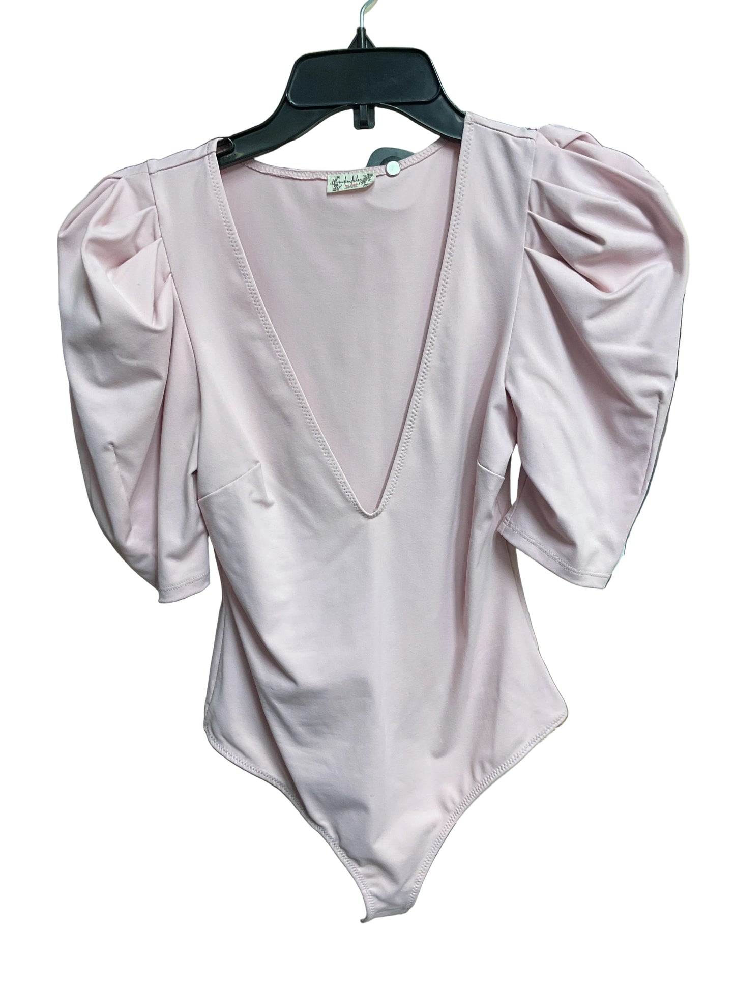 Bodysuit By Free People In Pink, Size:Sp