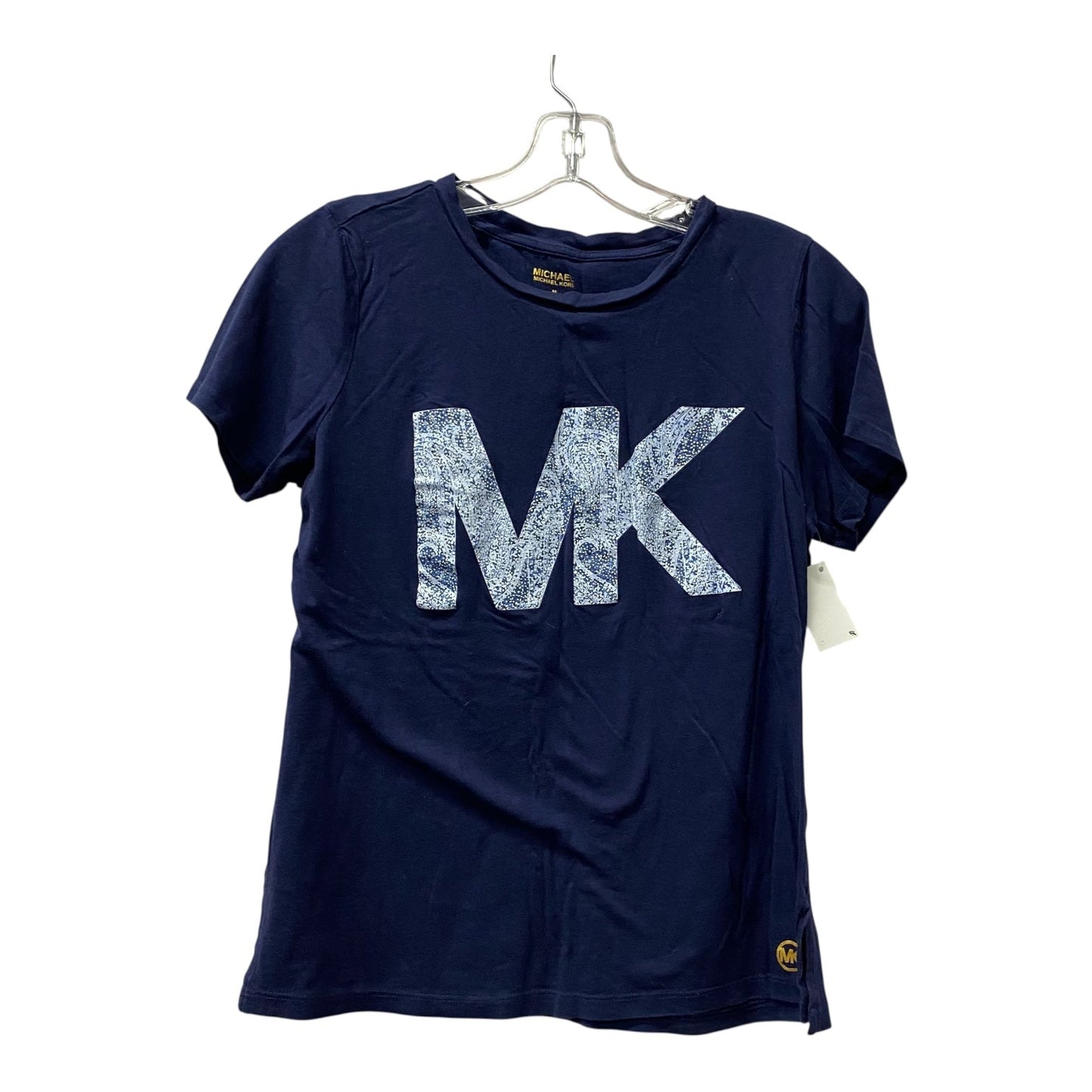 Top Ss By Michael By Michael Kors In Blue, Size:M