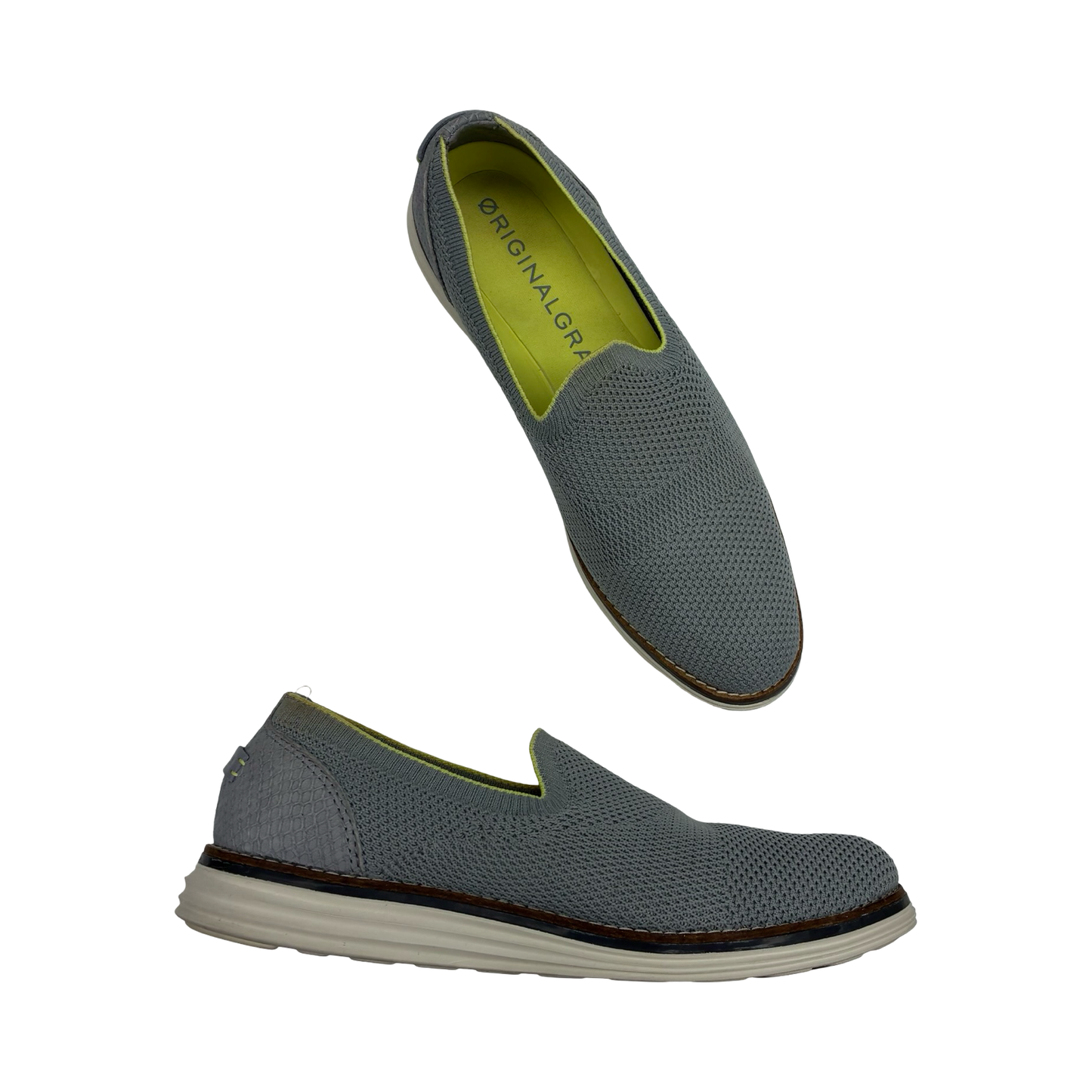 Shoes Flats By Cole-Haan In Grey, Size:9