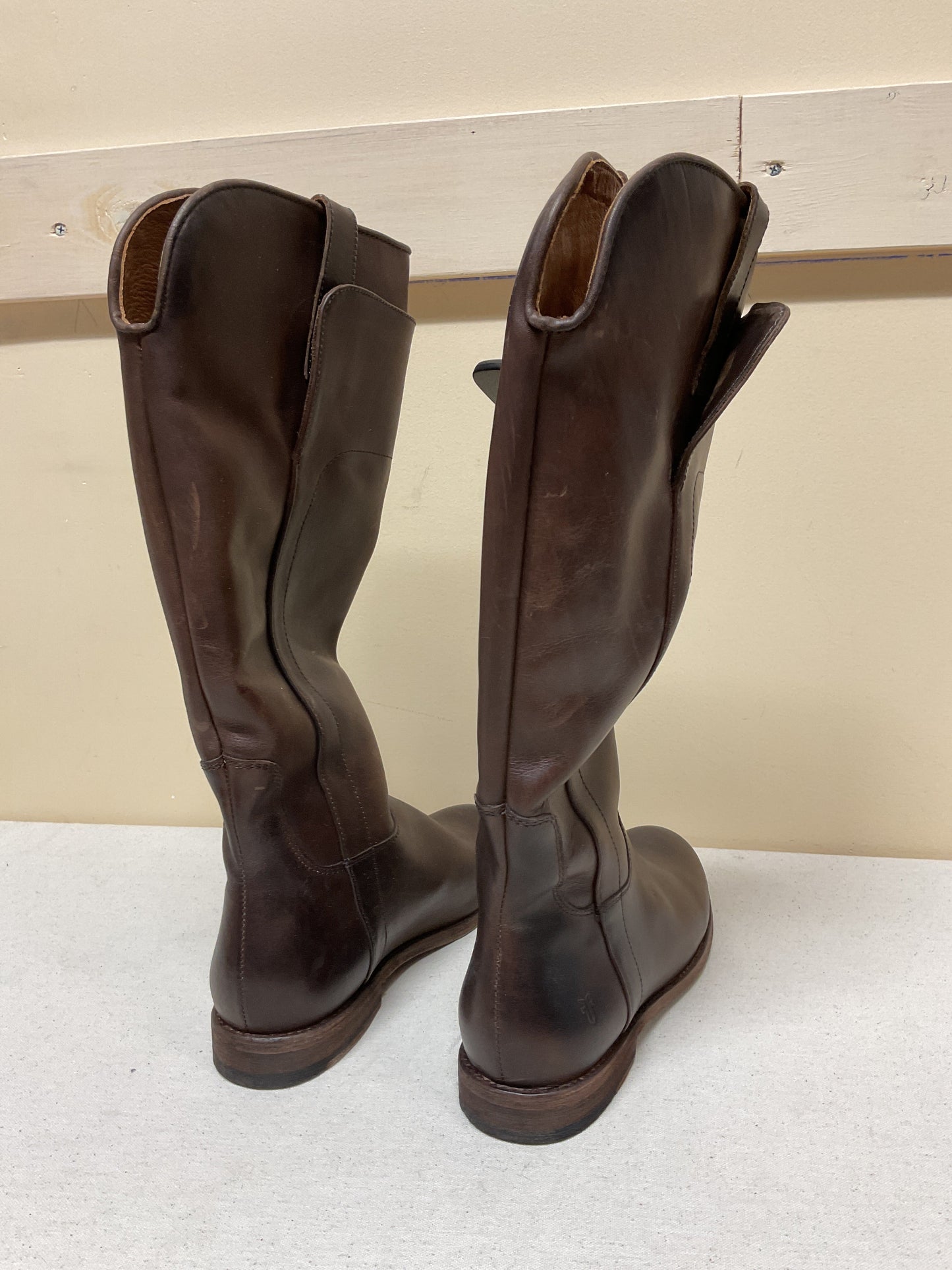 Boots Designer By Frye In Brown, Size:6