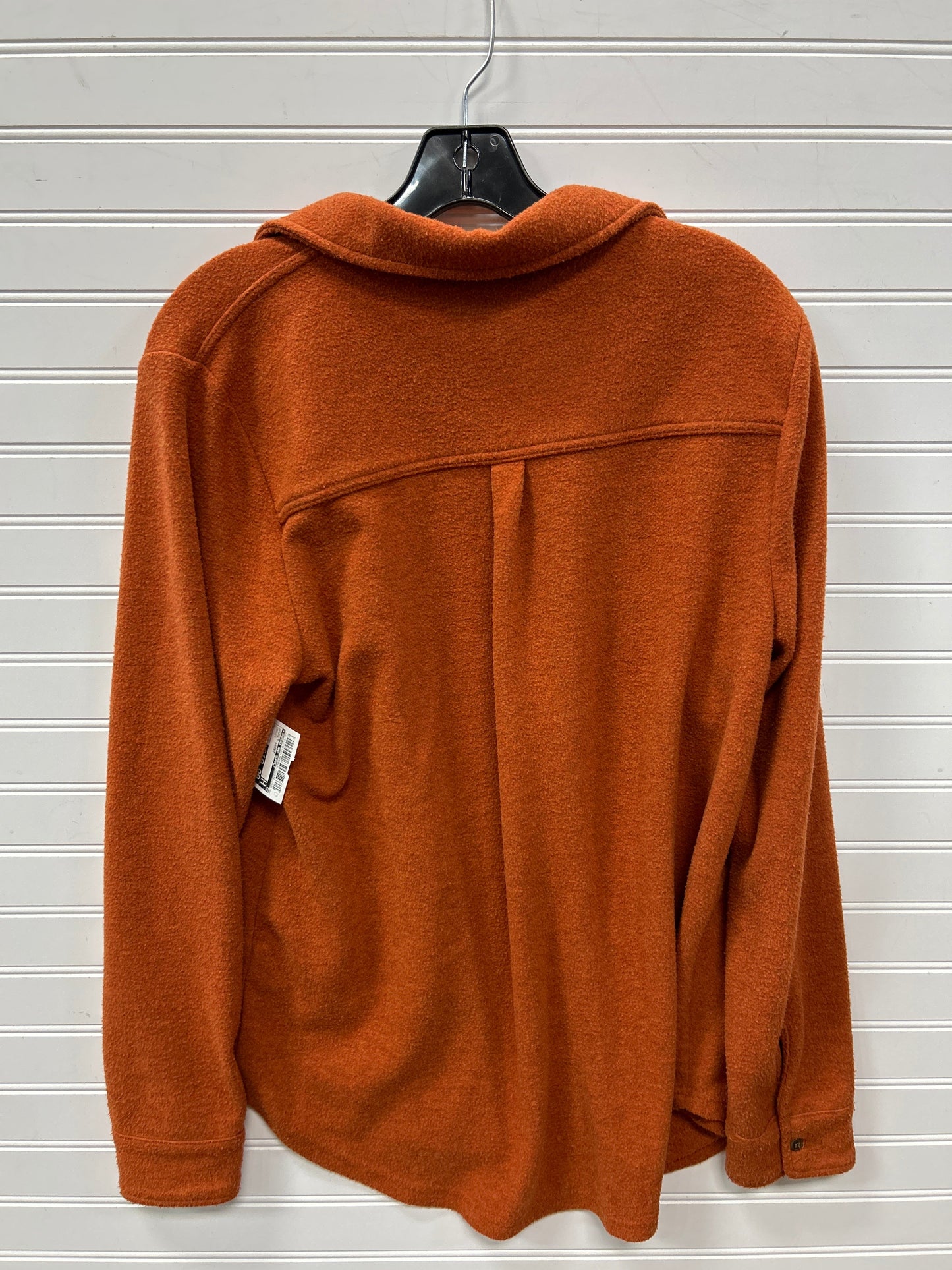 Jacket Shirt By Thread And Supply In Orange, Size:L