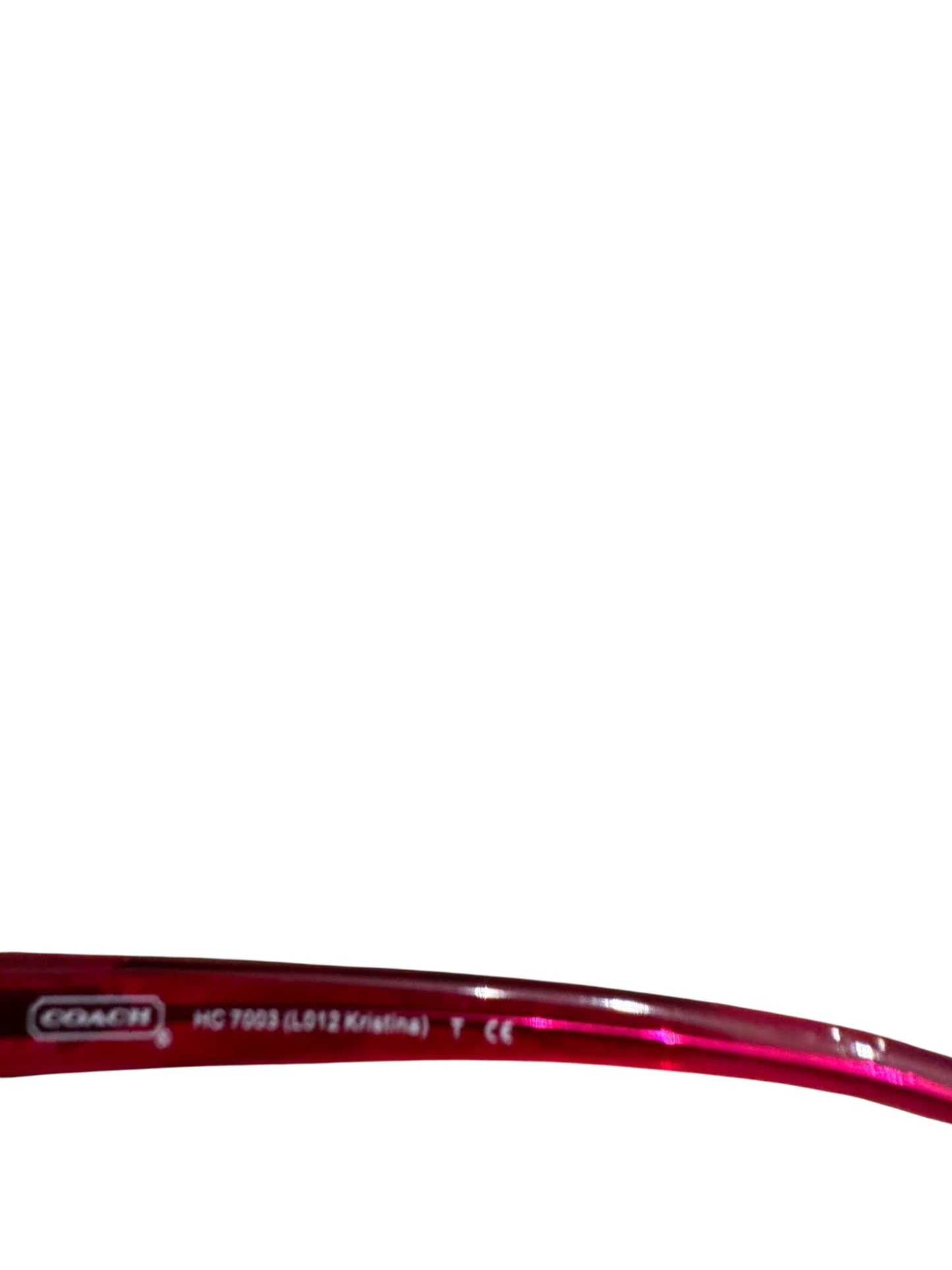 Sunglasses Designer By Coach In Pink