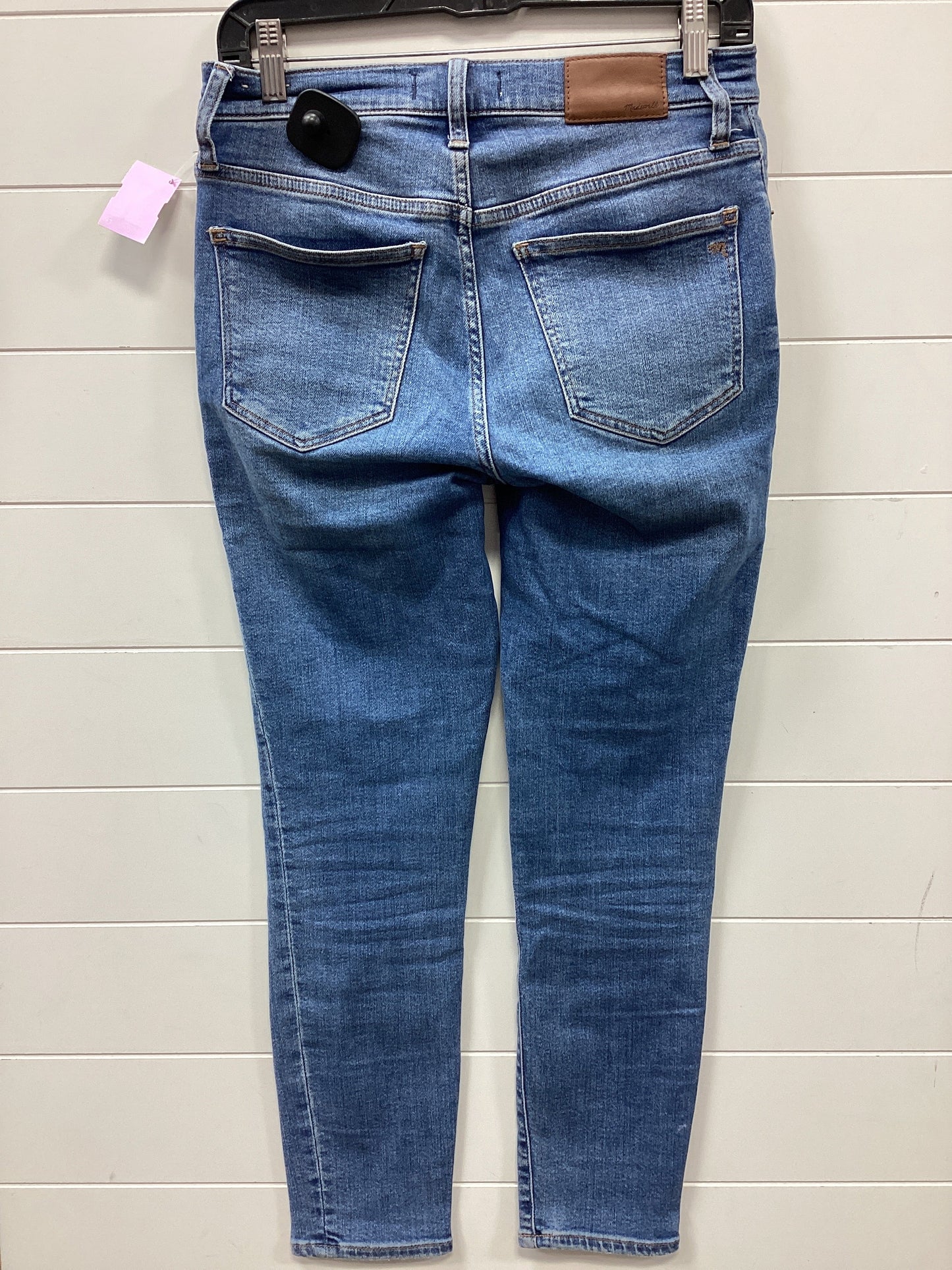 Jeans Skinny By Madewell In Blue Denim, Size:6