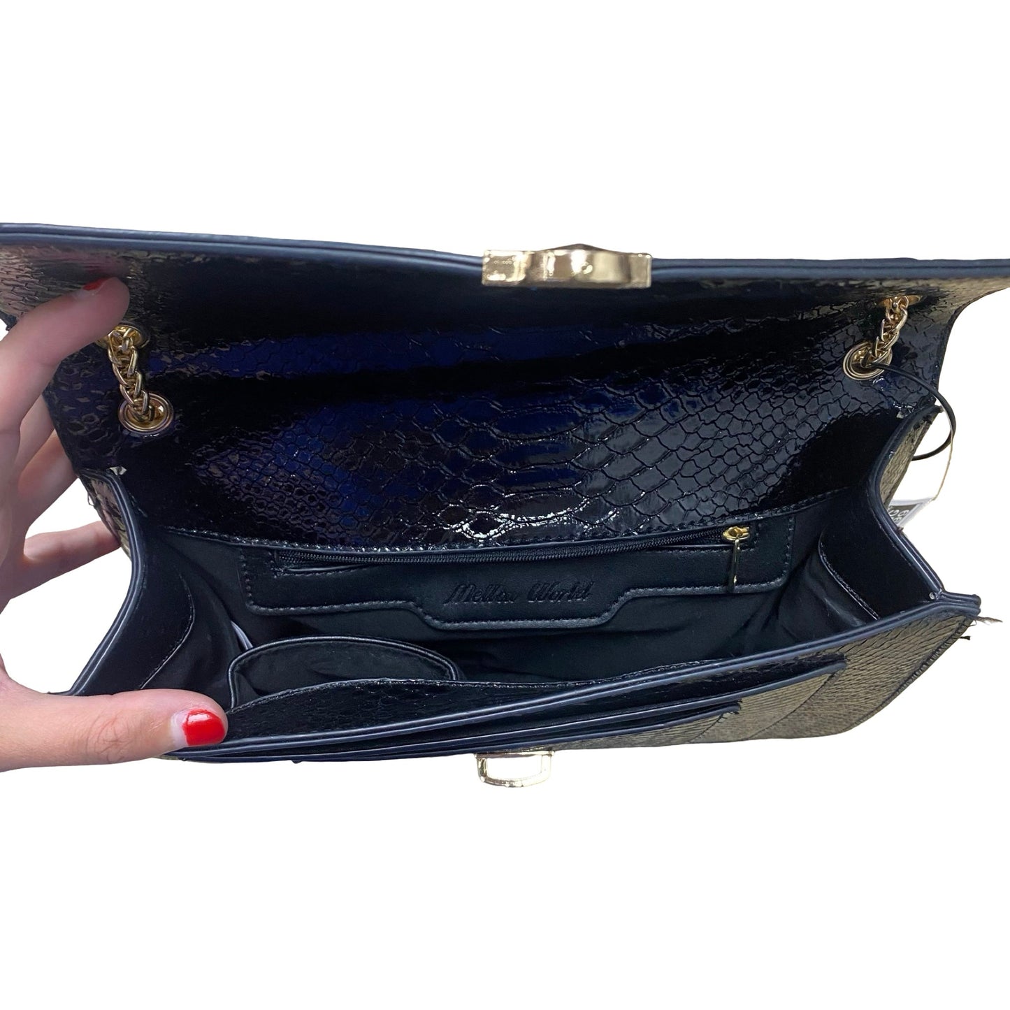 Handbag By Mellow World In Black, Size:Medium