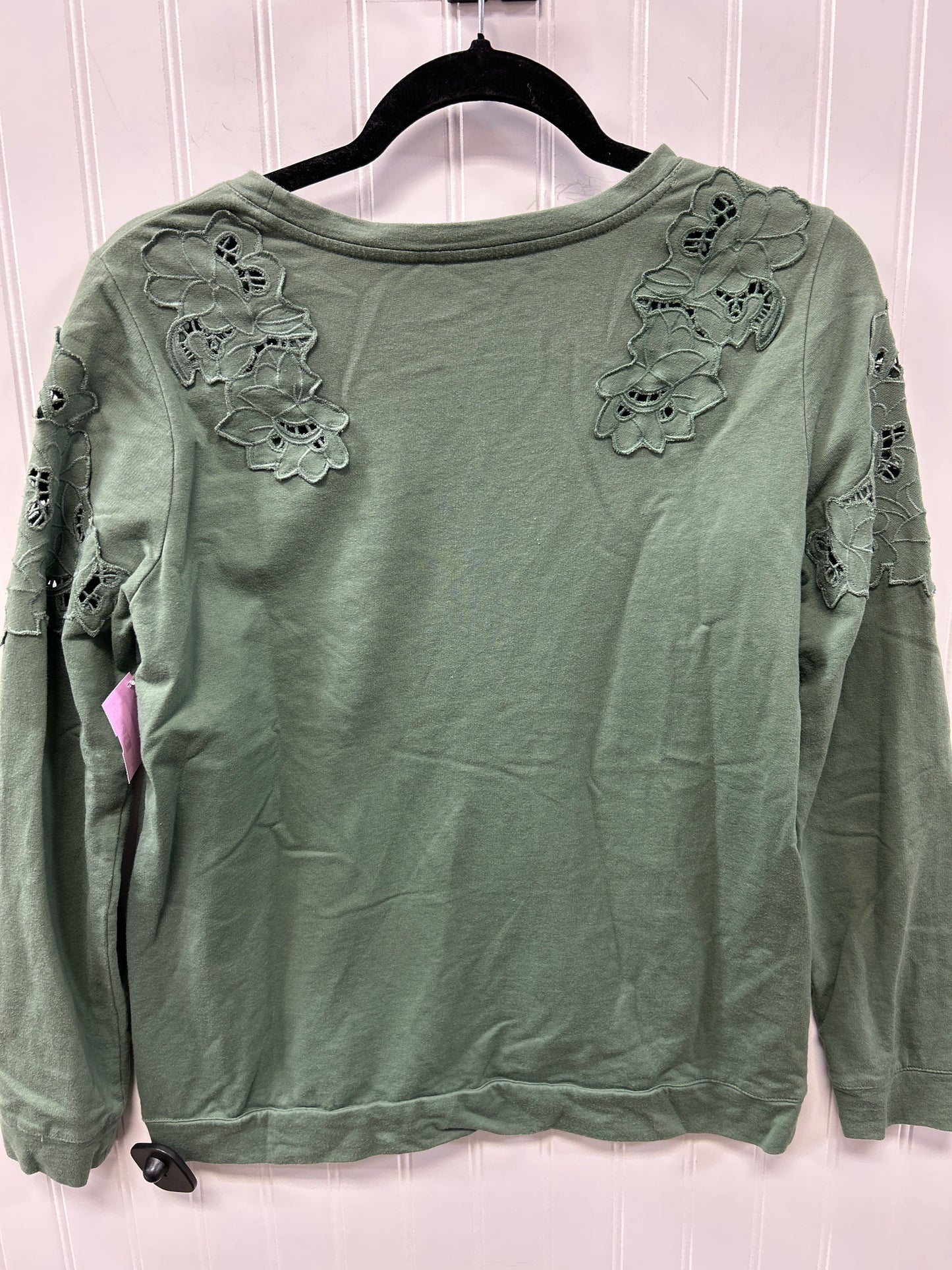 Top Ls By Dalia In Green, Size:M