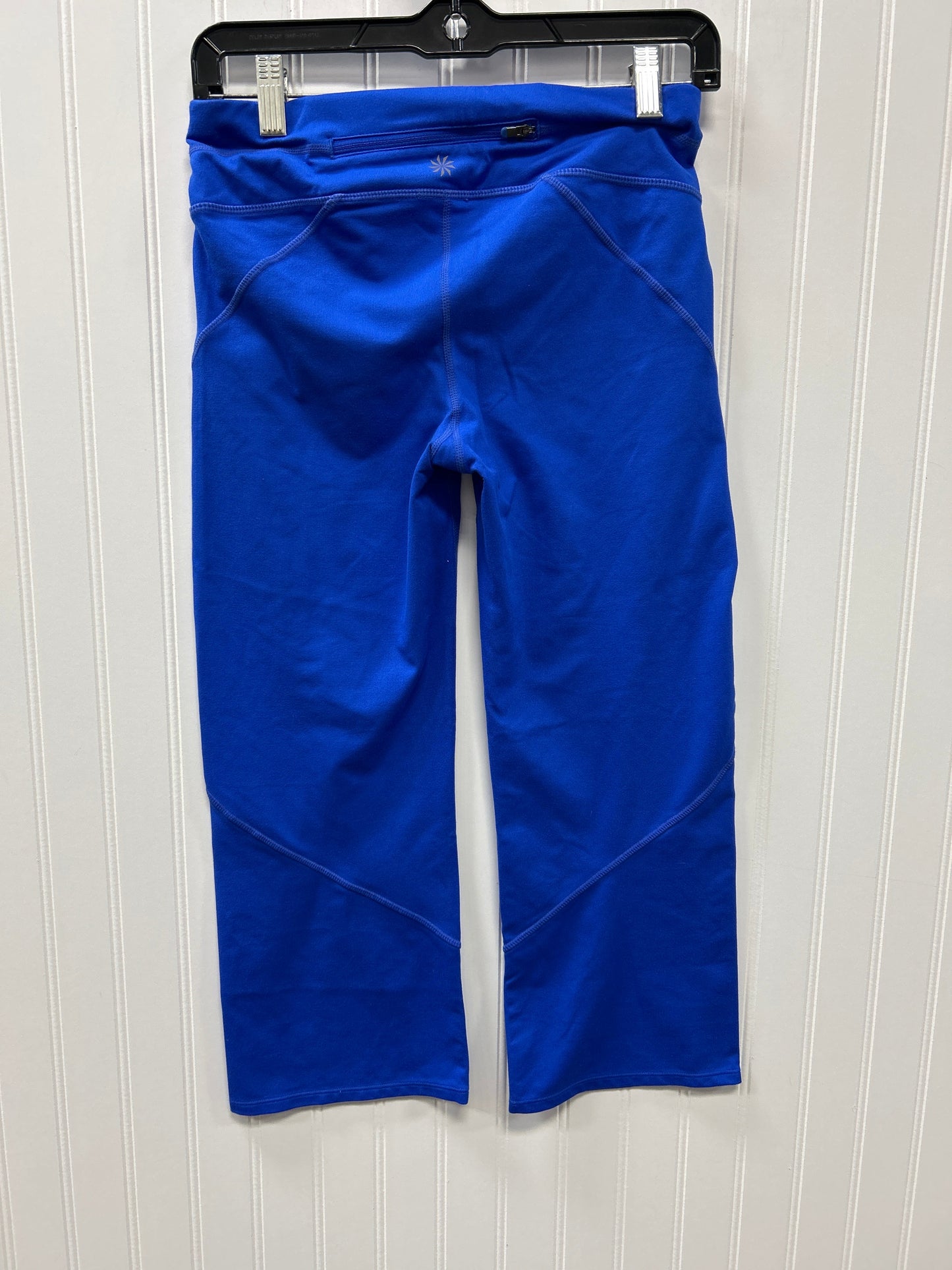 Athletic Leggings Capris By Athleta In Blue, Size:S