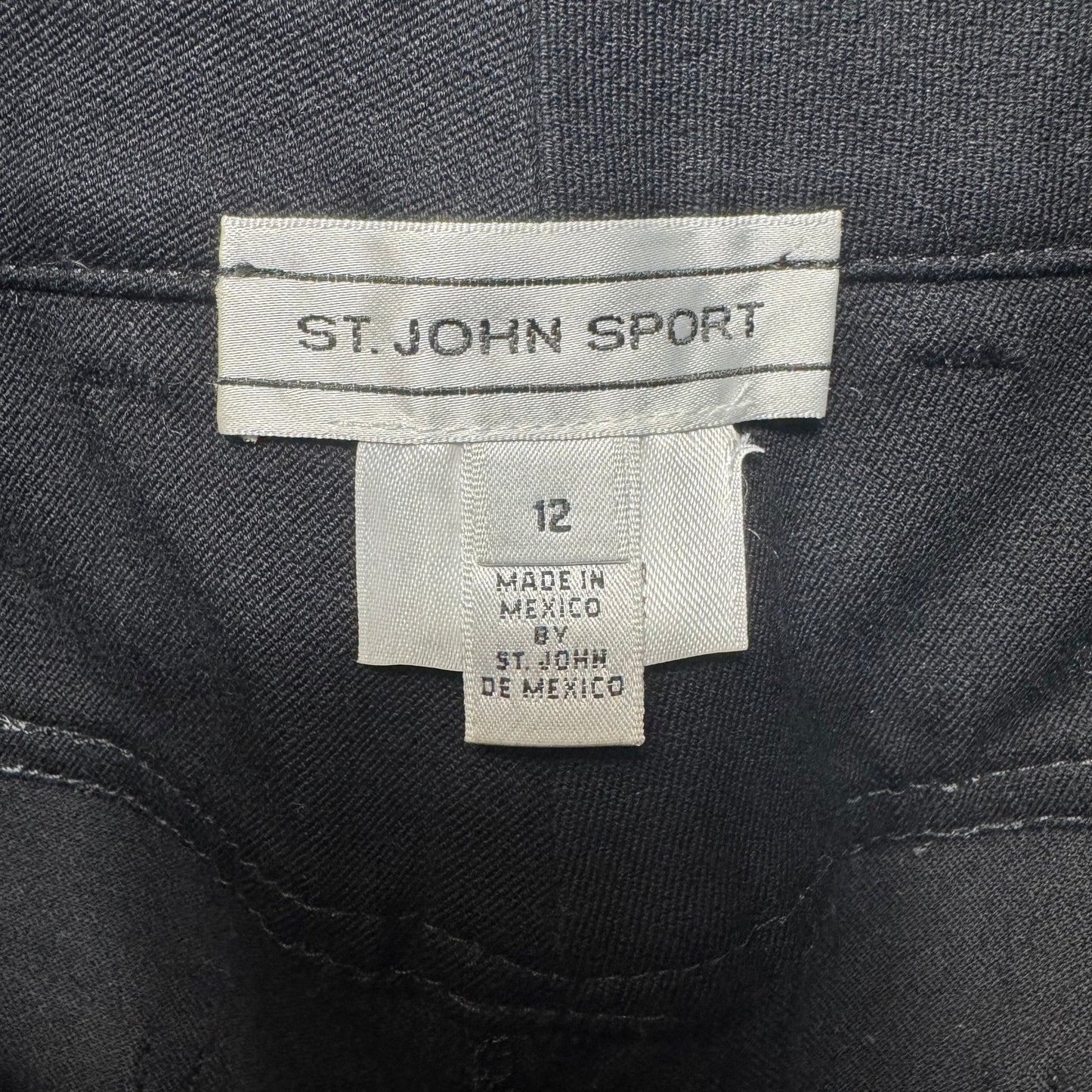 Pants Dress By St John Sports In Black, Size: 12