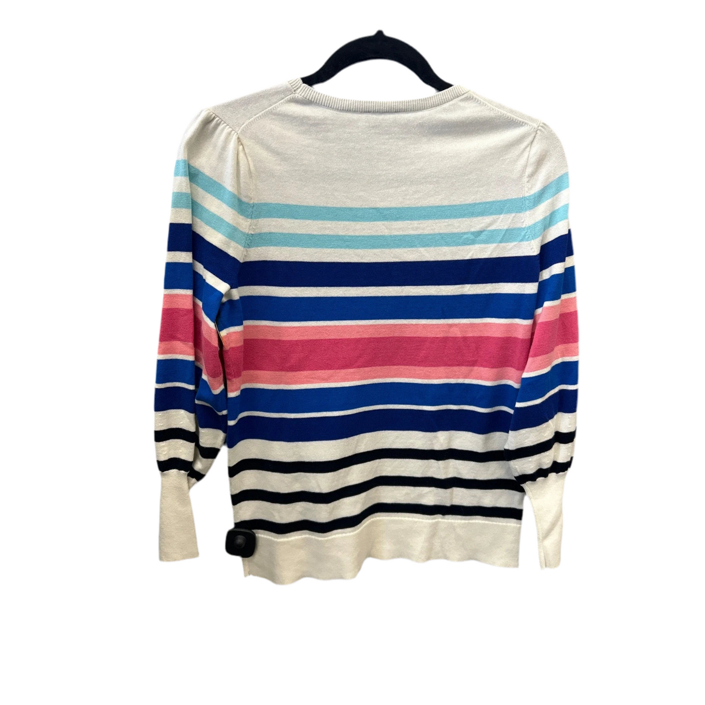 Top Long Sleeve By Talbots In Striped Pattern, Size: Mp