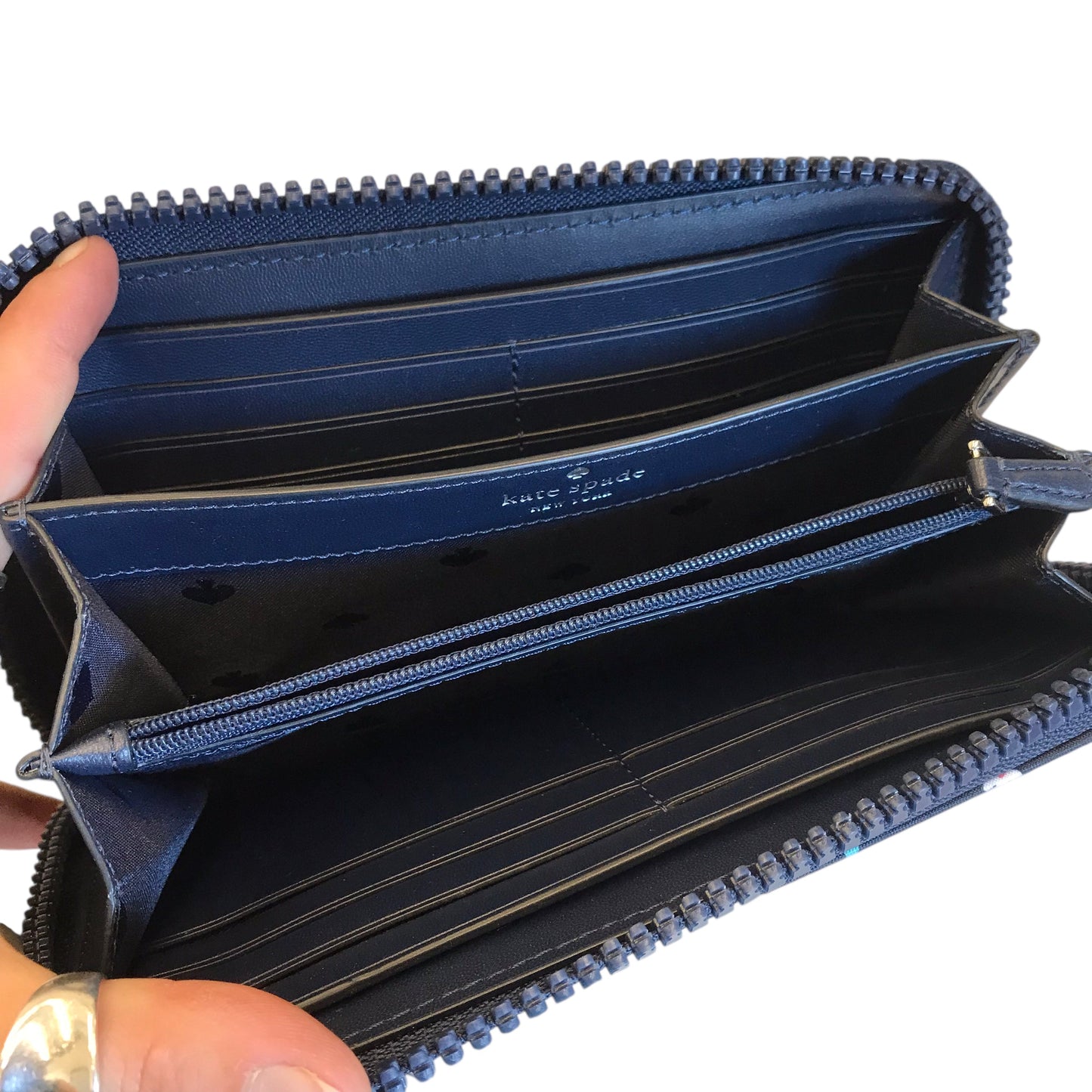 Wallet Designer By Kate Spade In Floral Print, Size:Medium