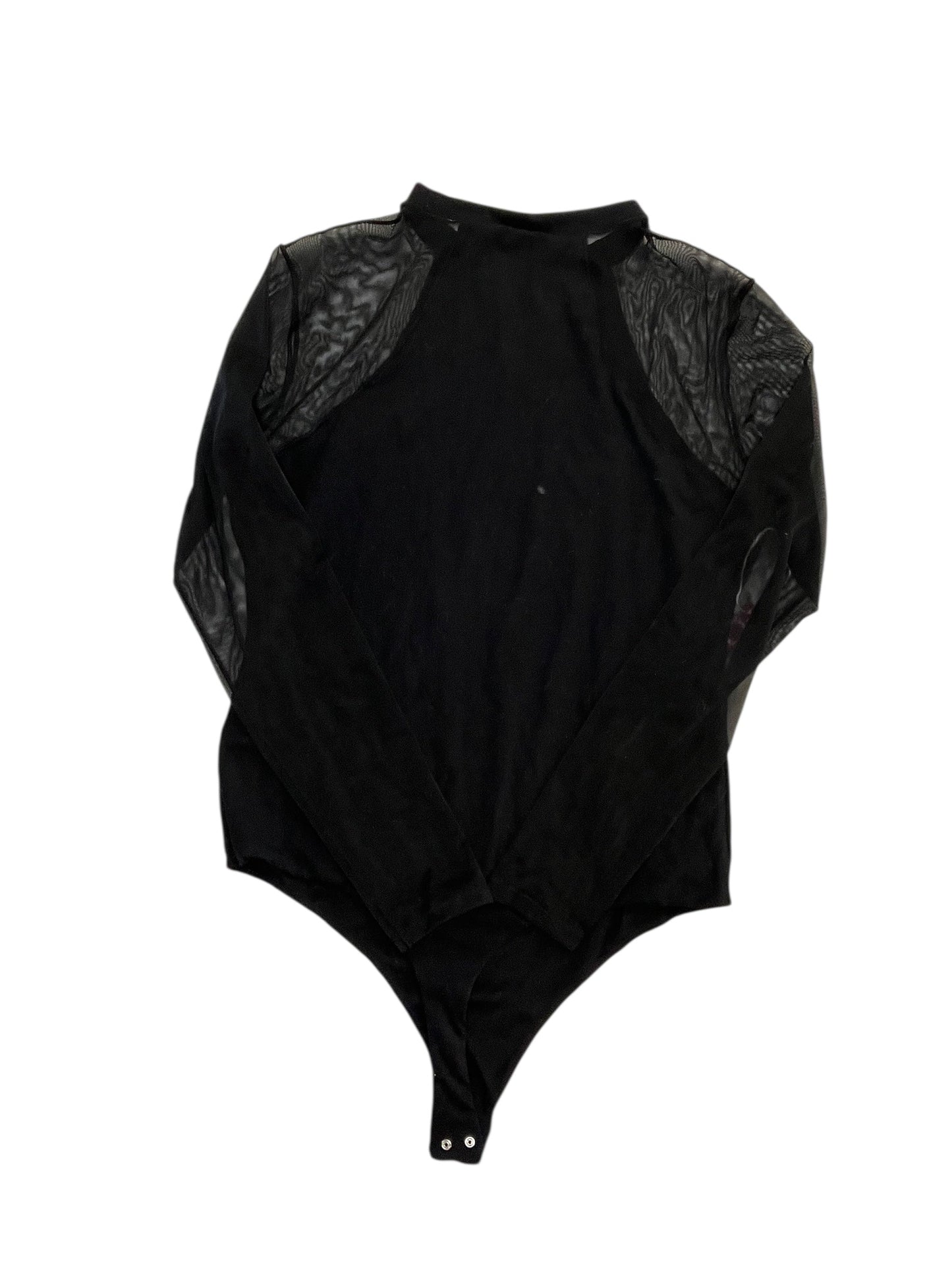 Bodysuit By Clothes Mentor In Black, Size:Xl