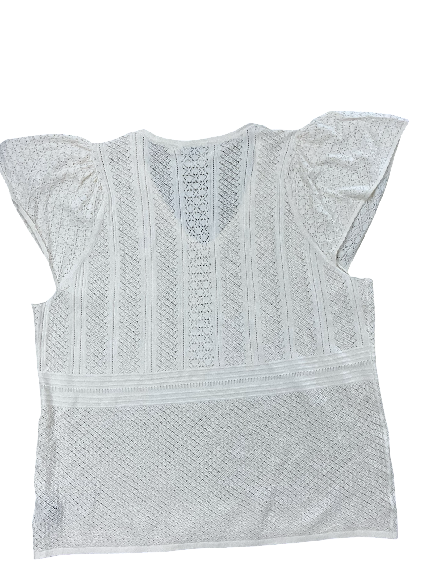 Top Ss By Torrid In Cream, Size:4X