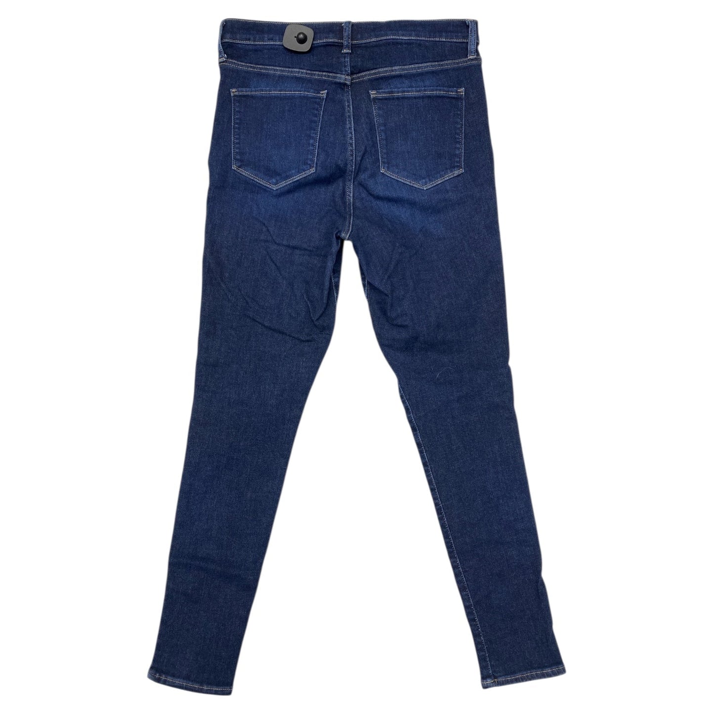 Jeans Skinny By Gap In Blue Denim, Size:12L