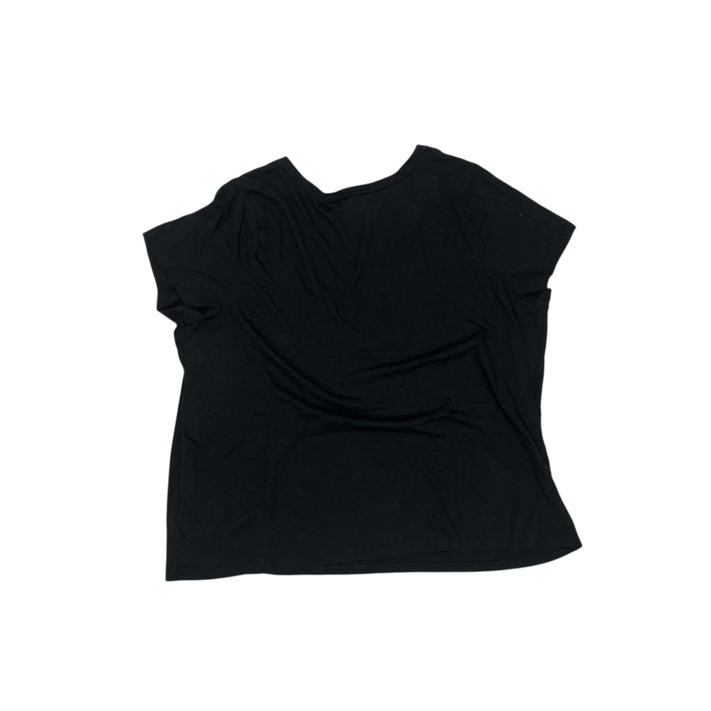 Top Ss By Ava & Viv In Black, Size:4X