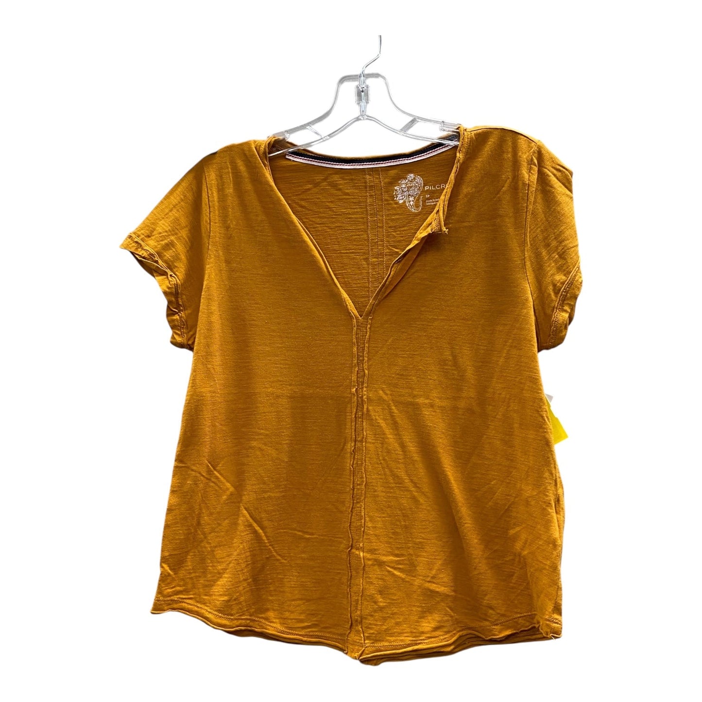 Top Ss By Pilcro In Yellow, Size:Sp