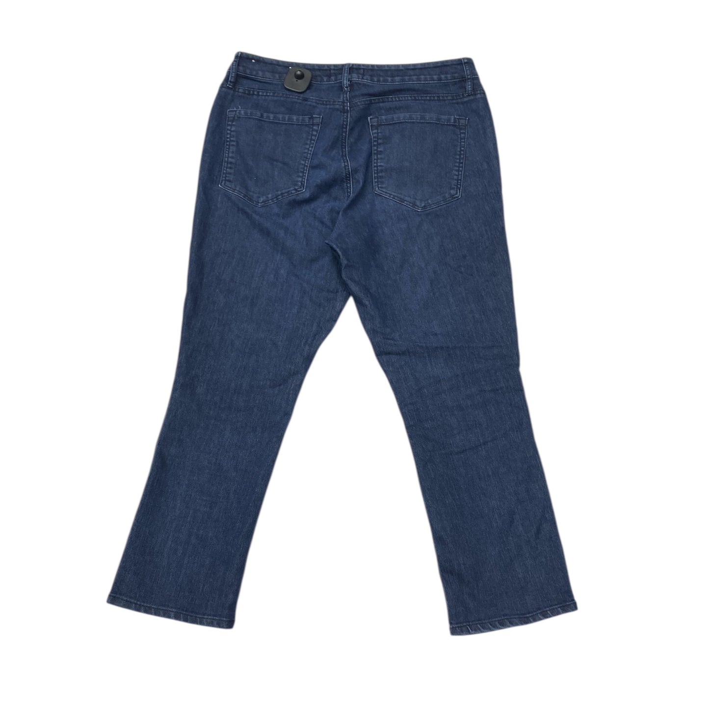 Jeans Straight By Loft In Blue Denim, Size:8