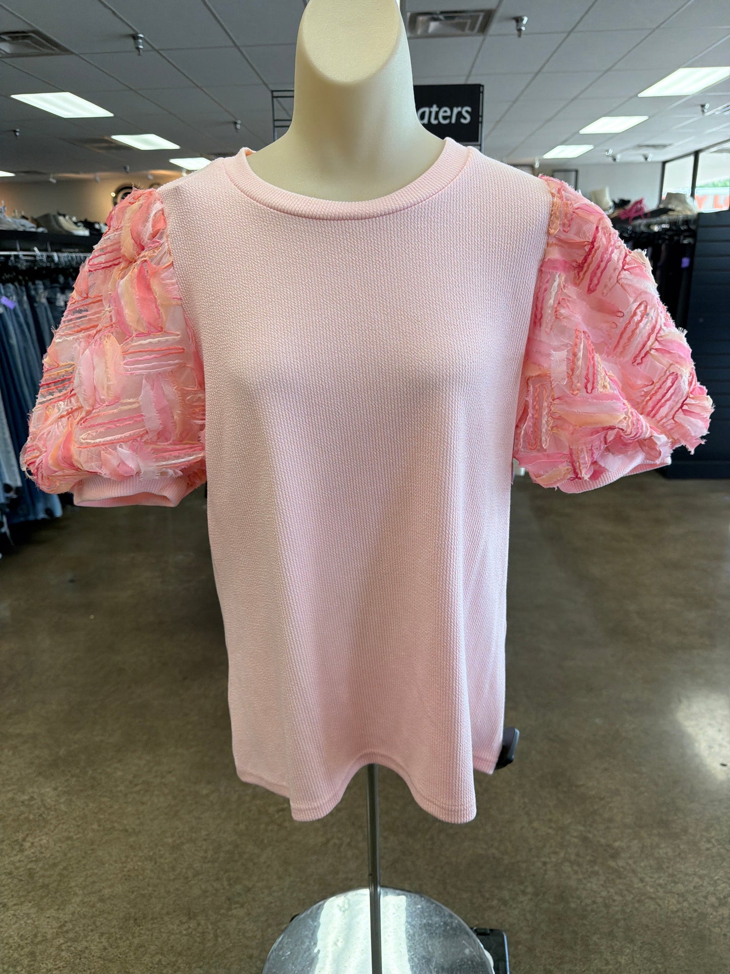 Top Ss By Entro In Pink, Size:L