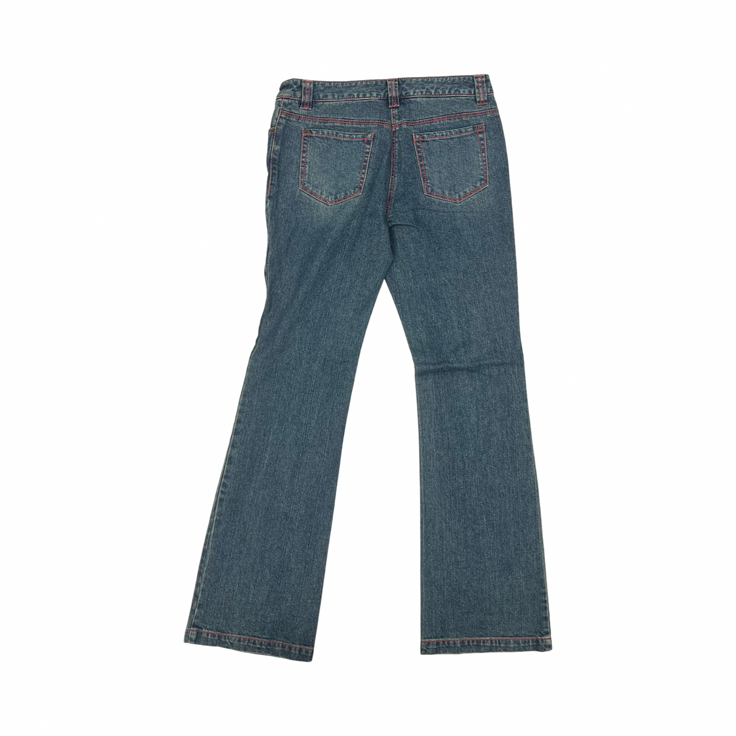 Jeans Straight By Inc In Blue Denim, Size:8
