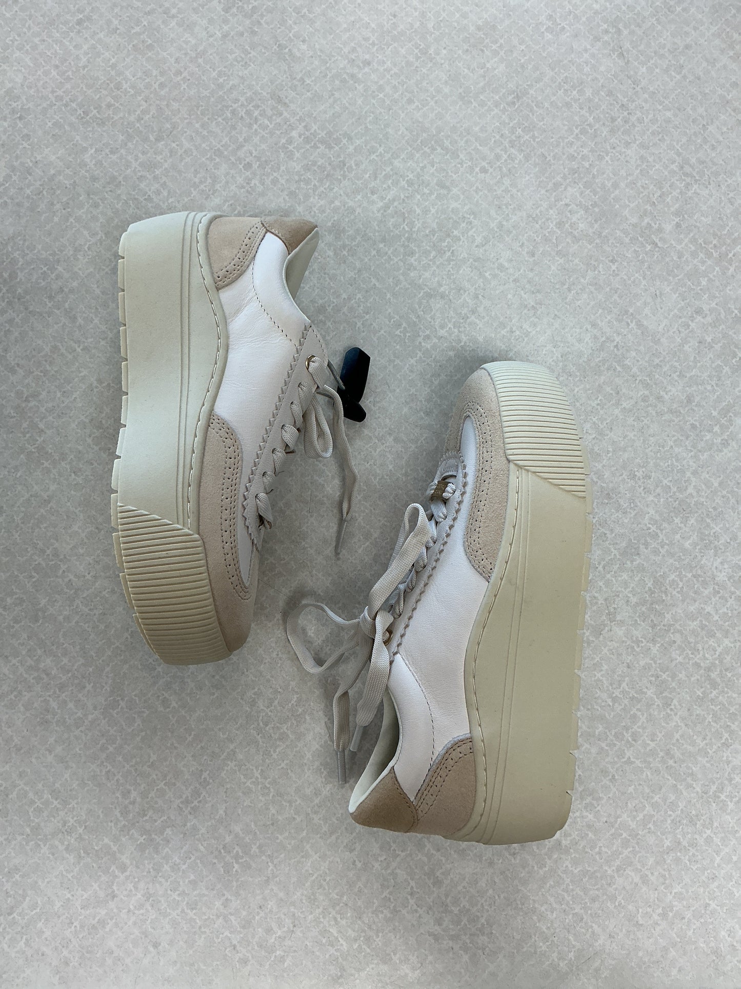 Shoes Sneakers Platform By Dr Scholls In Cream, Size:7