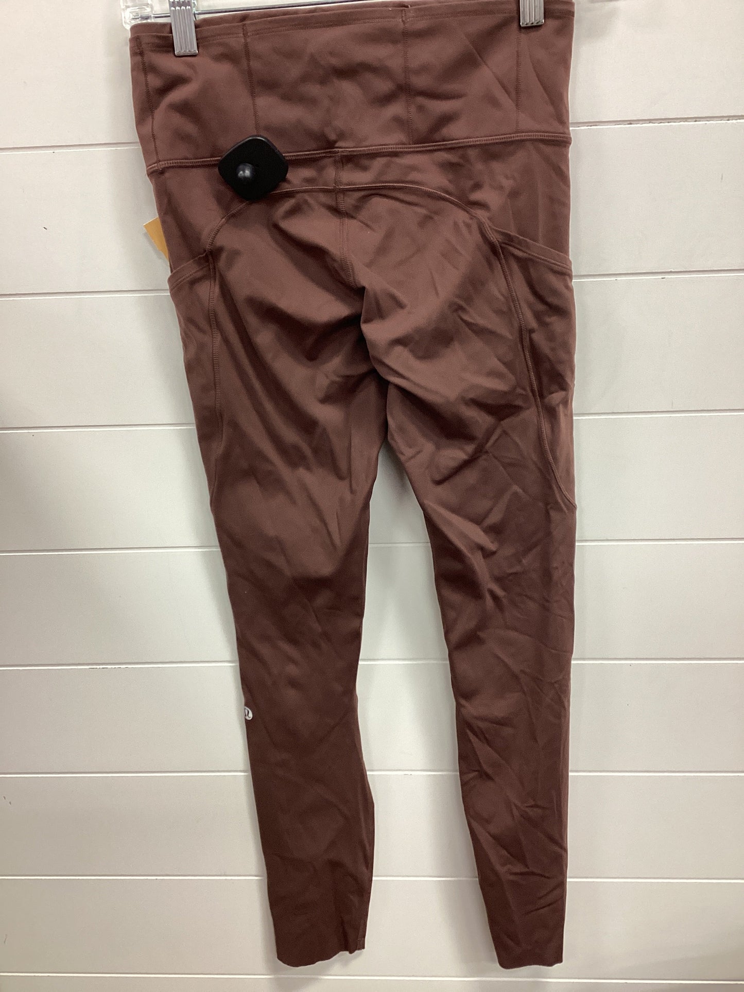 Athletic Leggings By Lululemon In Brown, Size:6
