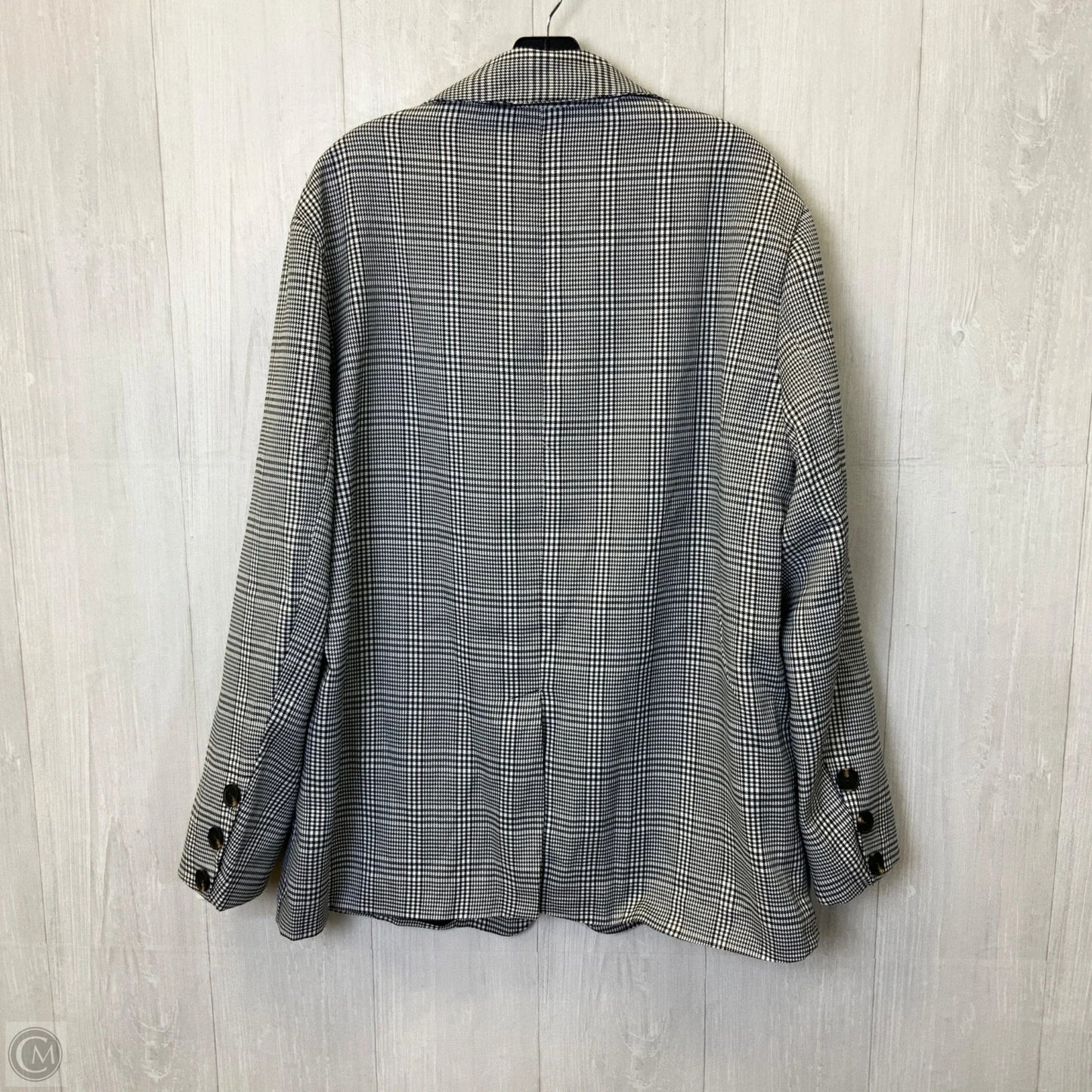 Blazer By Listicle In Black & White, Size: L