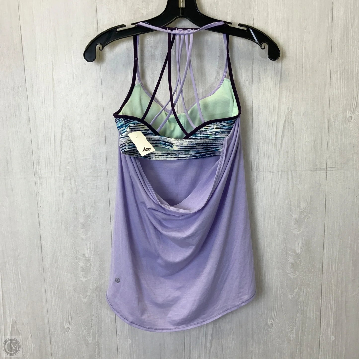 Athletic Tank Top By Lululemon In Purple, Size: 6