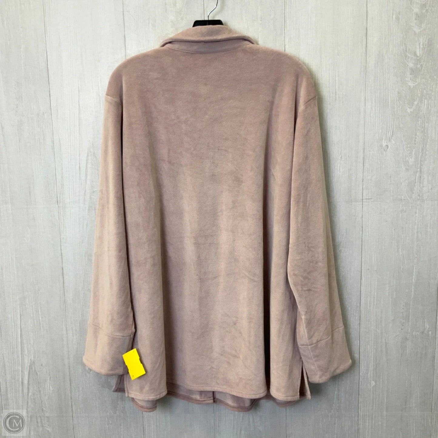 Jacket Shirt By Soft Surroundings In Purple, Size: 1x