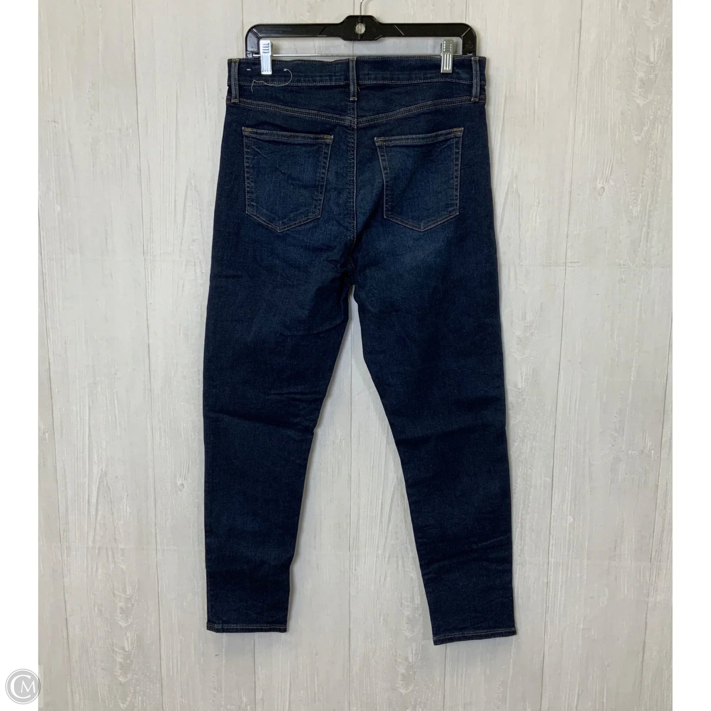 Jeans Skinny By Loft In Blue Denim, Size: 10