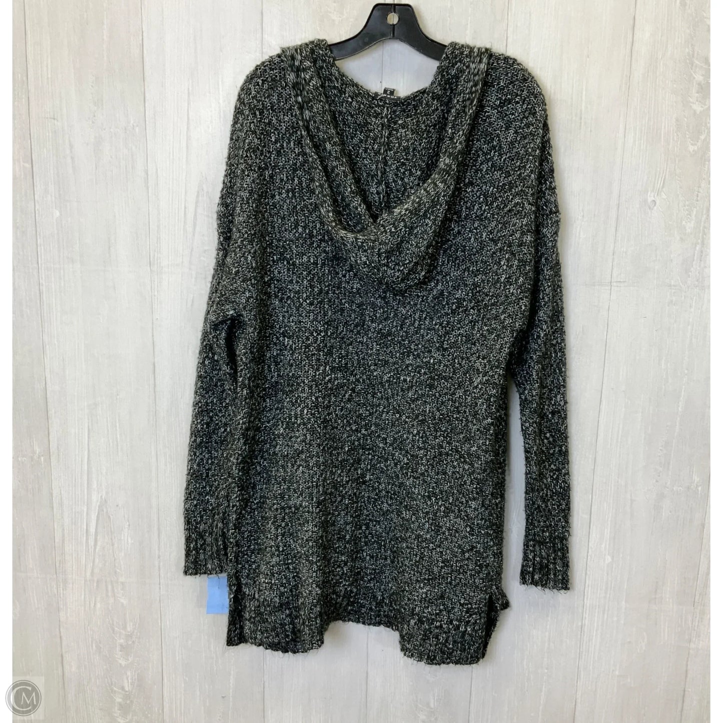 Sweater Cardigan By Lane Bryant In Black & Grey, Size: 2x