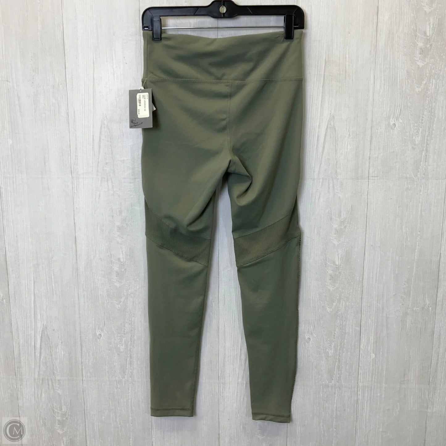 Athletic Leggings By Mono B In Green, Size: M