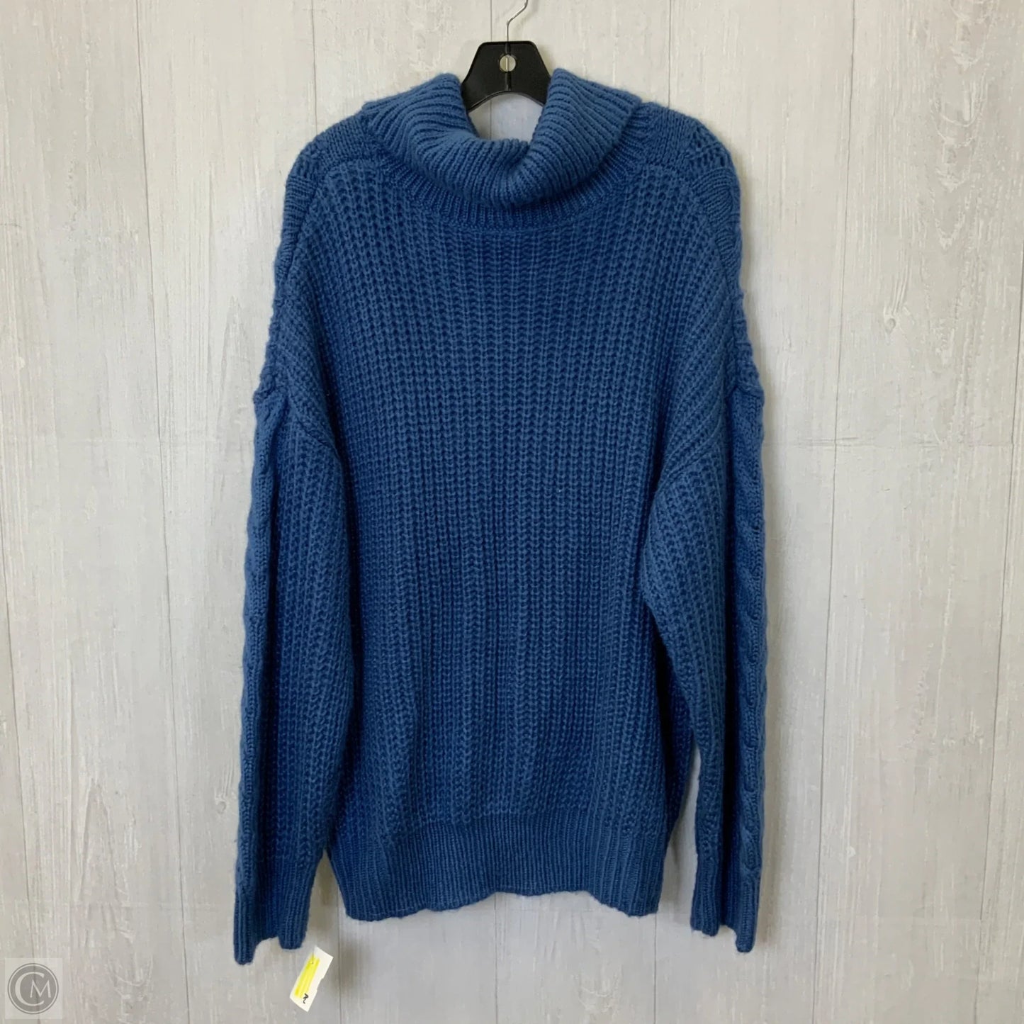 Sweater By Clothes Mentor In Blue, Size: 2x