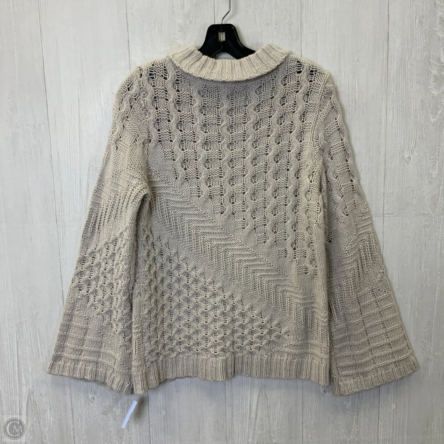 Sweater By Soft Surroundings In Beige, Size: M