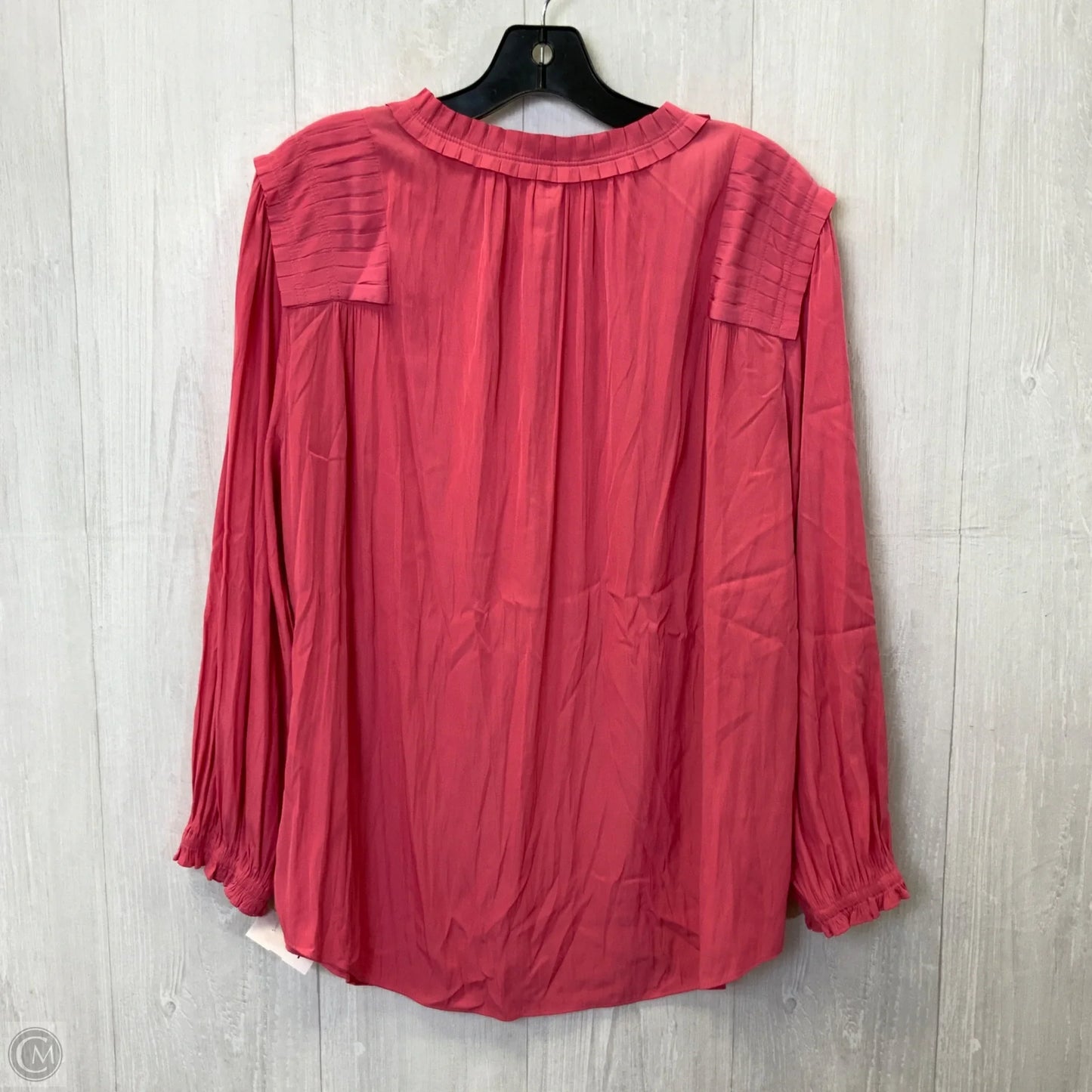 Top Long Sleeve By Chicos In Pink, Size: 14