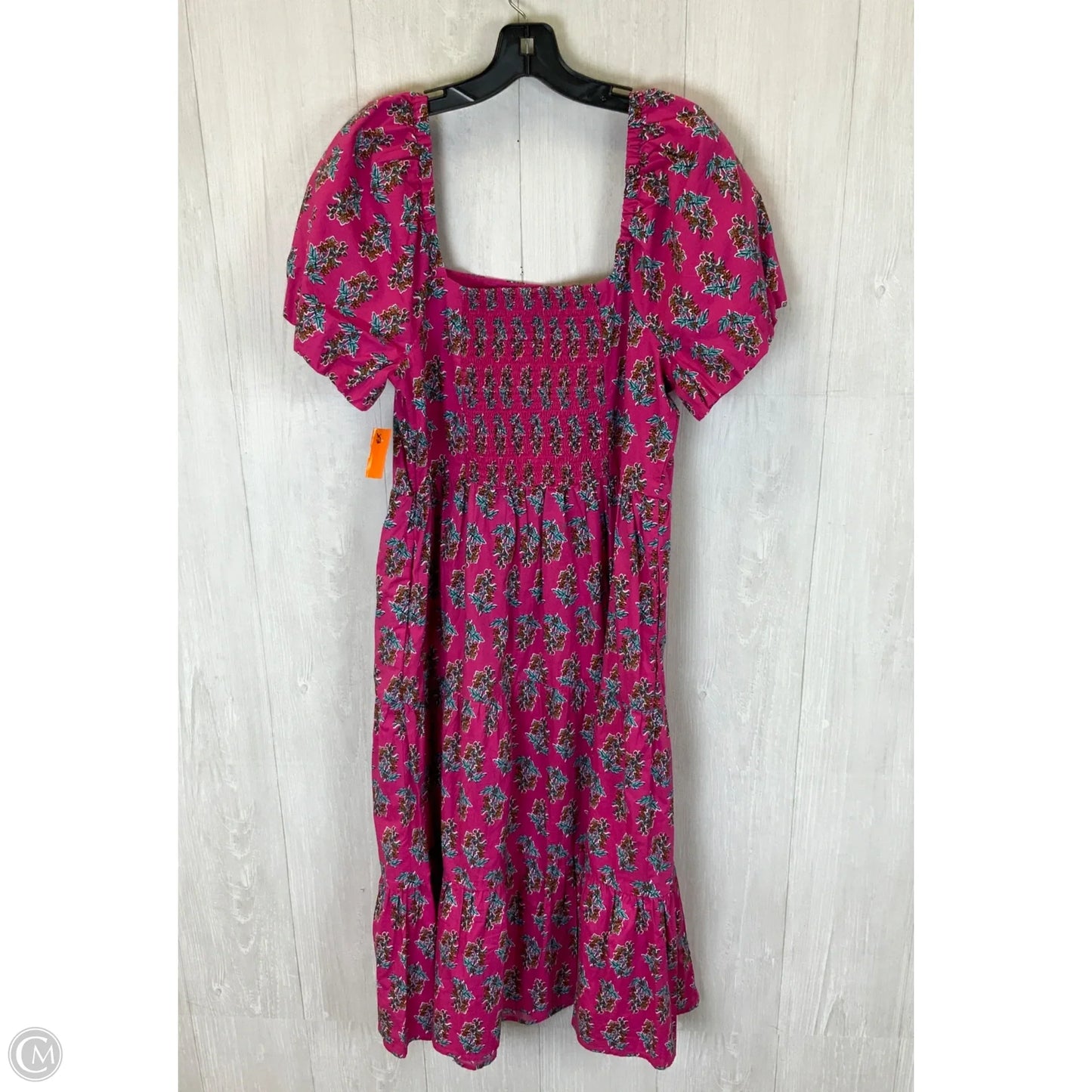 Dress Casual Maxi By J. Crew In Pink, Size: 14