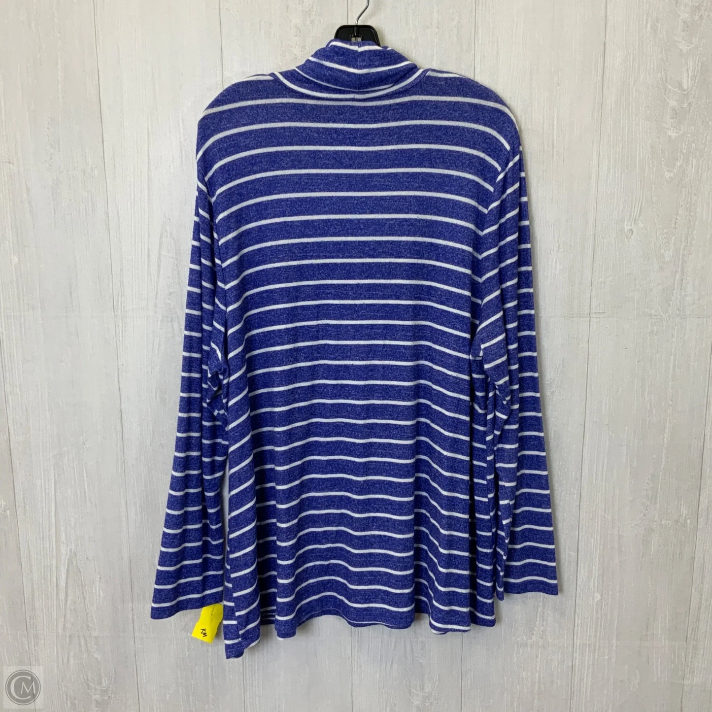 Top Long Sleeve By Lane Bryant In Striped Pattern, Size: 3x