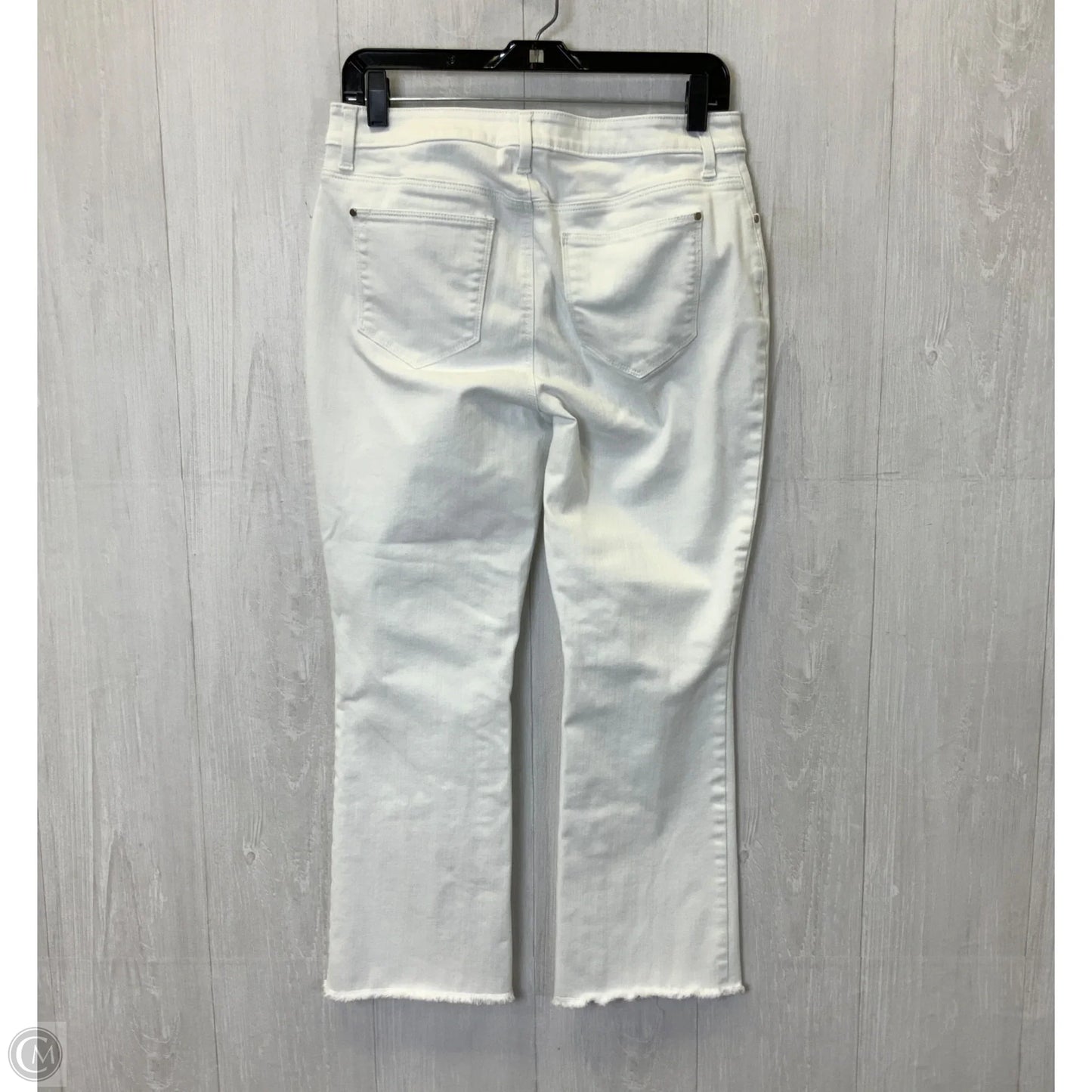 Jeans Flared By Chicos In White, Size: 6
