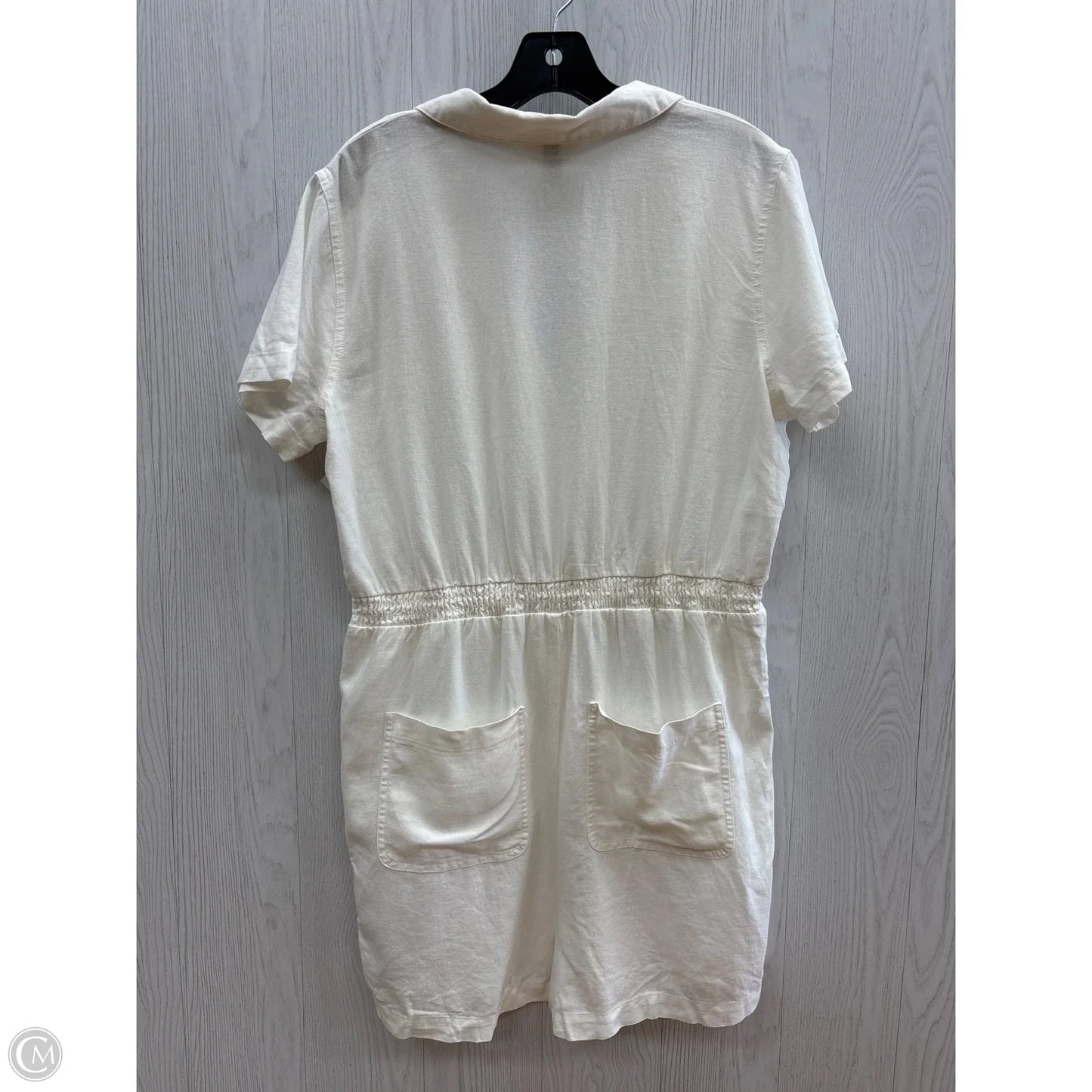 Romper By Universal Thread In White, Size: L