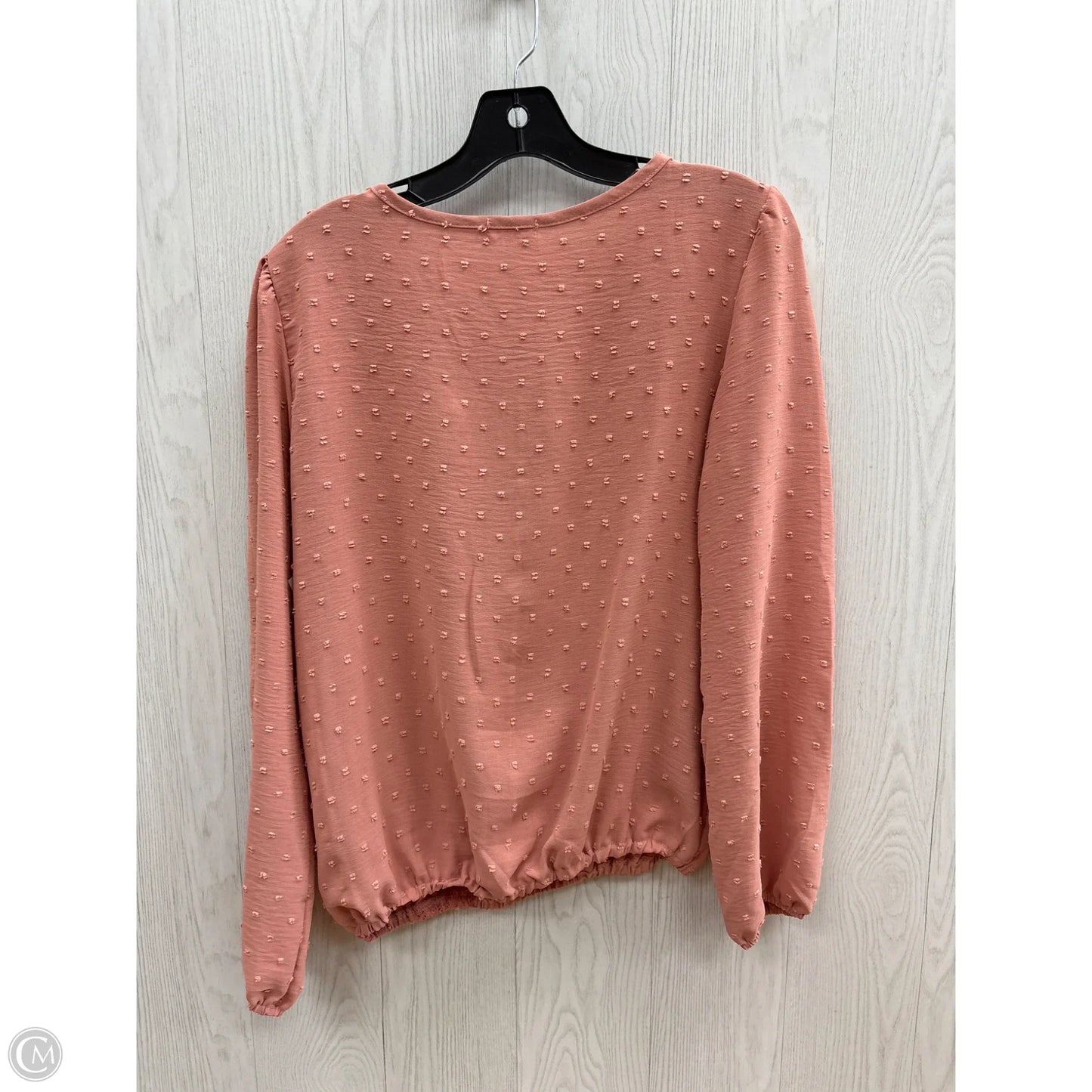Top Long Sleeve By Clothes Mentor In Pink, Size: S