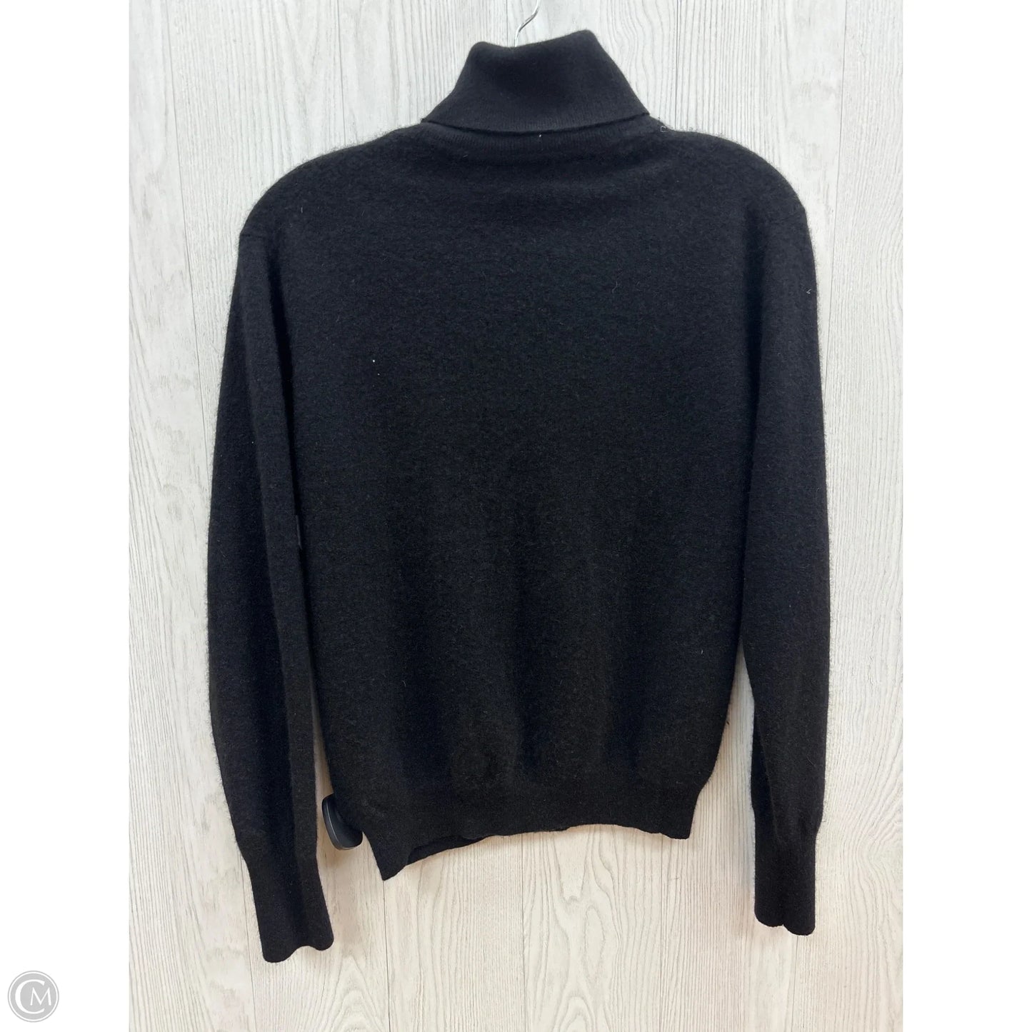 Sweater Cashmere By Clothes Mentor In Black, Size: S