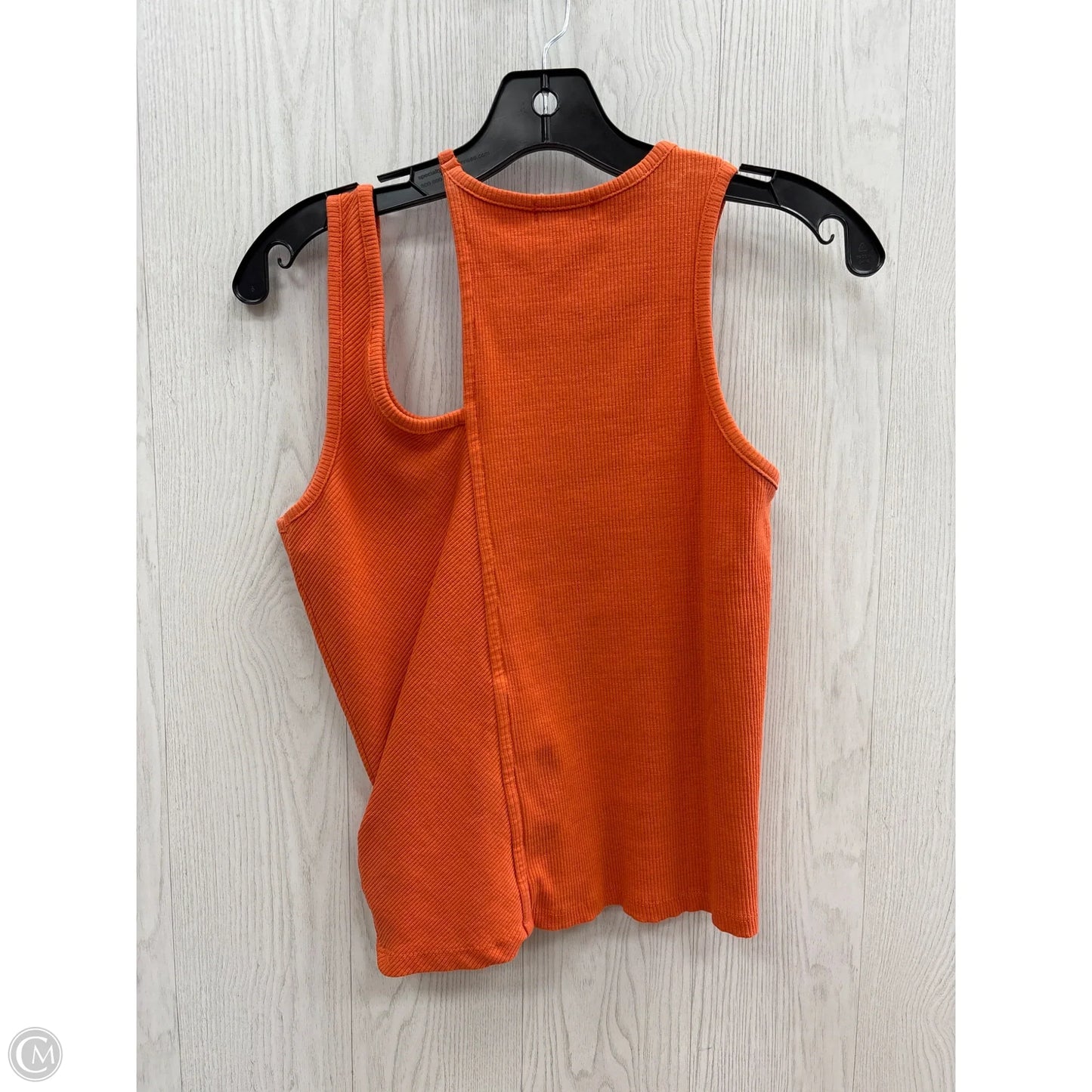 Top Sleeveless By Clothes Mentor In Orange, Size: L