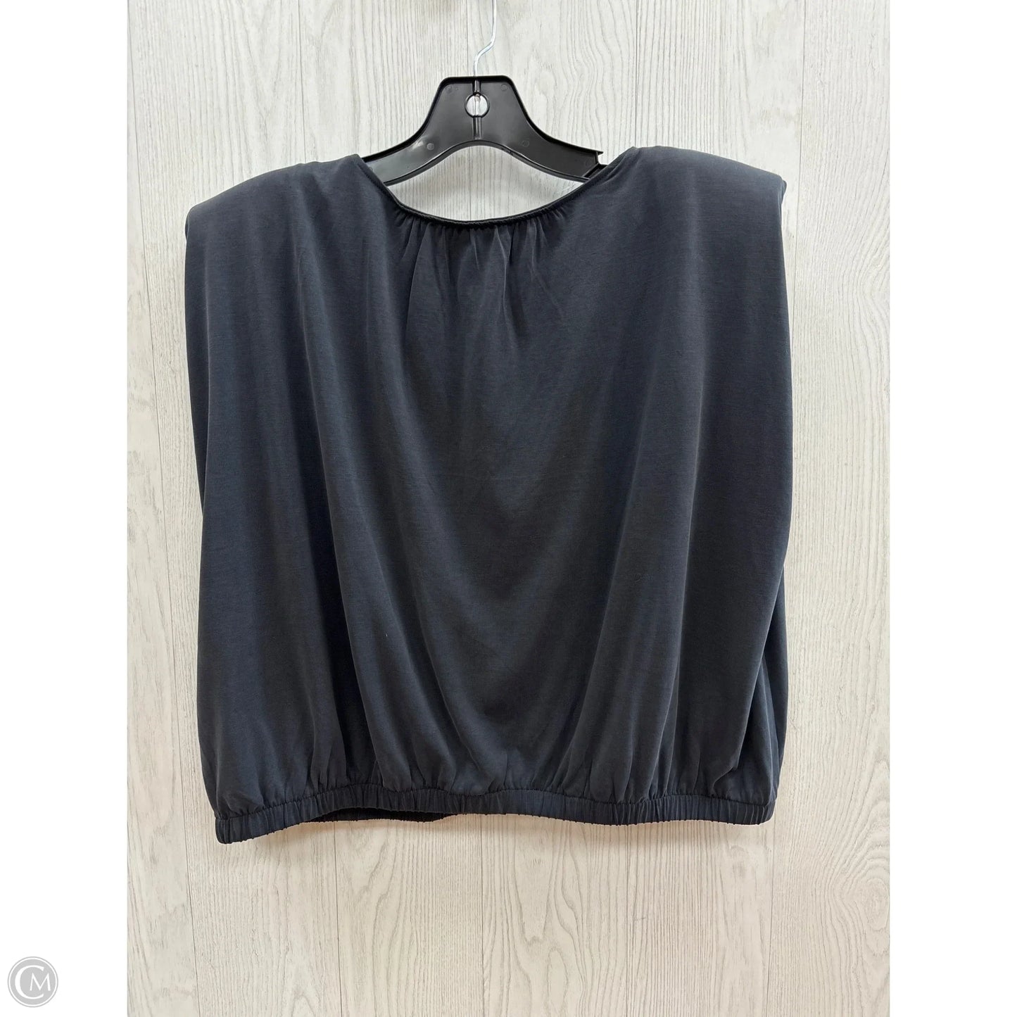 Top Short Sleeve By Express In Black, Size: Xl