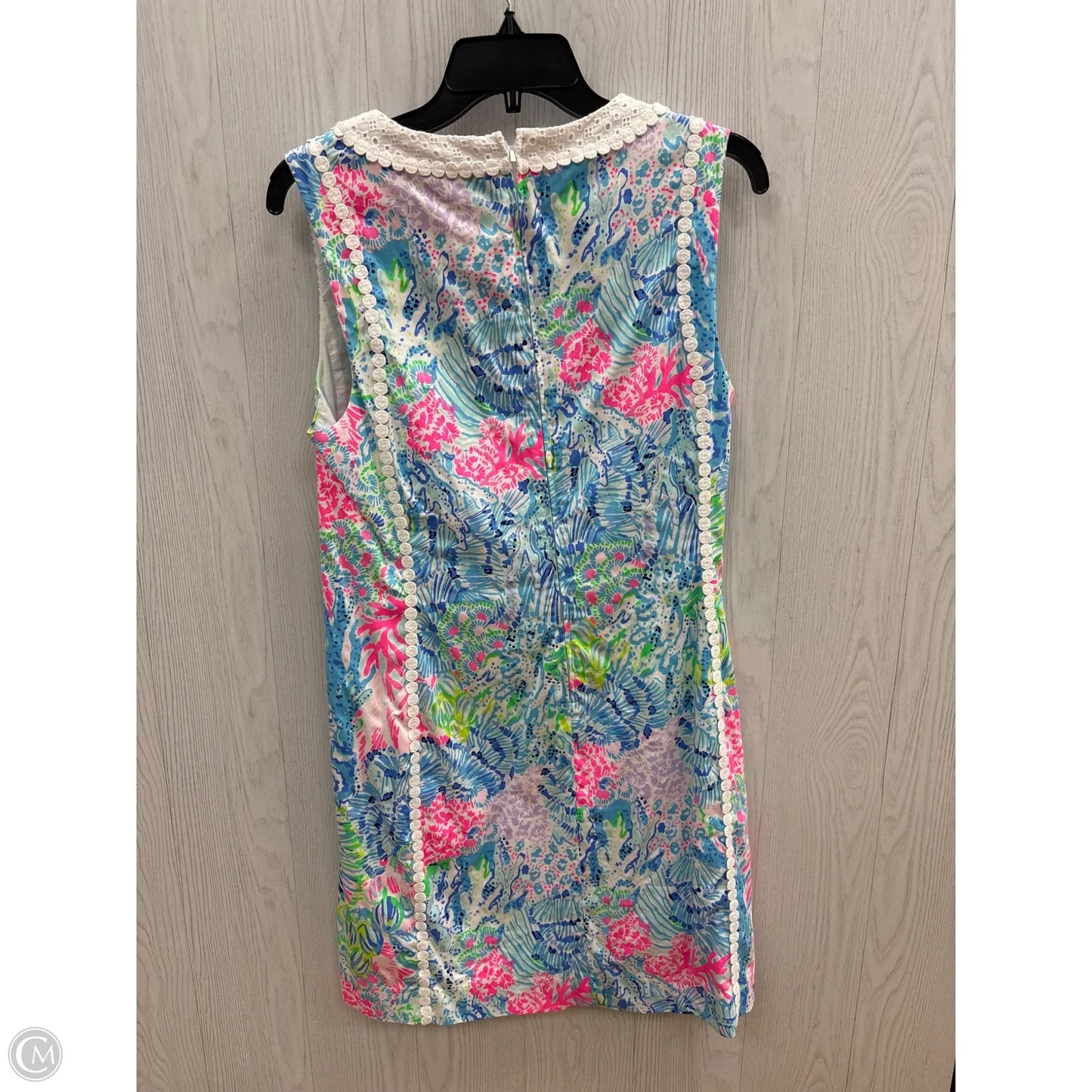 Dress Designer By Lilly Pulitzer In Blue & Pink, Size: 10