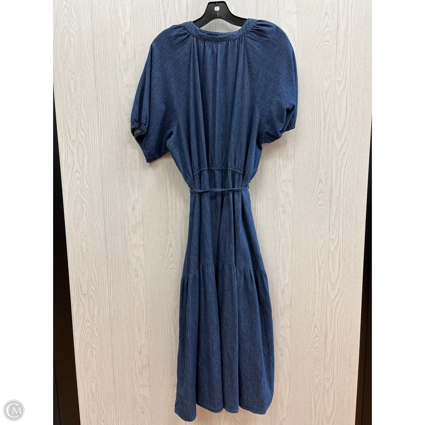 Dress Casual Maxi By Sonoma In Blue Denim, Size: Xxl